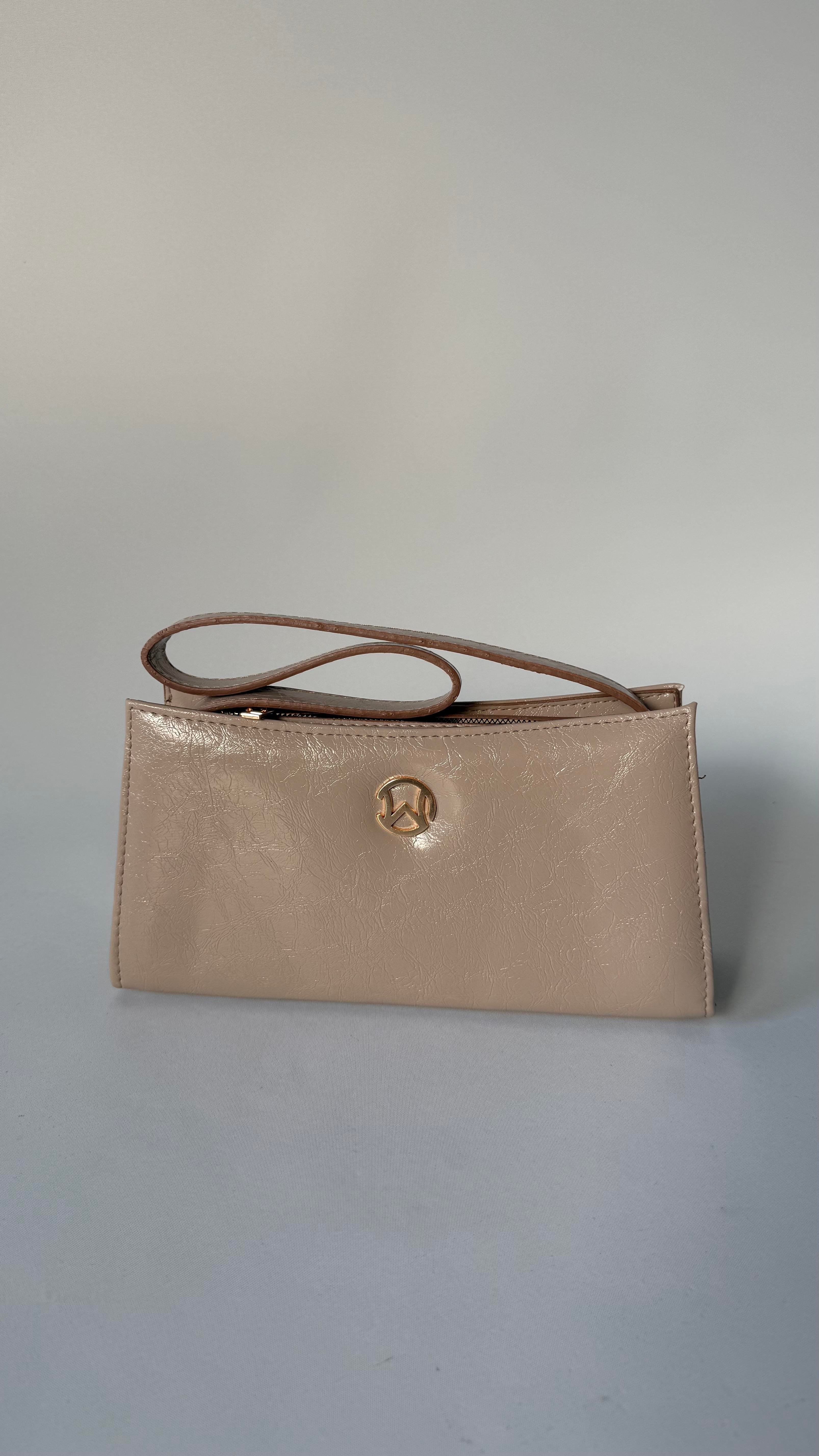 Stay Evil Deri Çanta Vizon