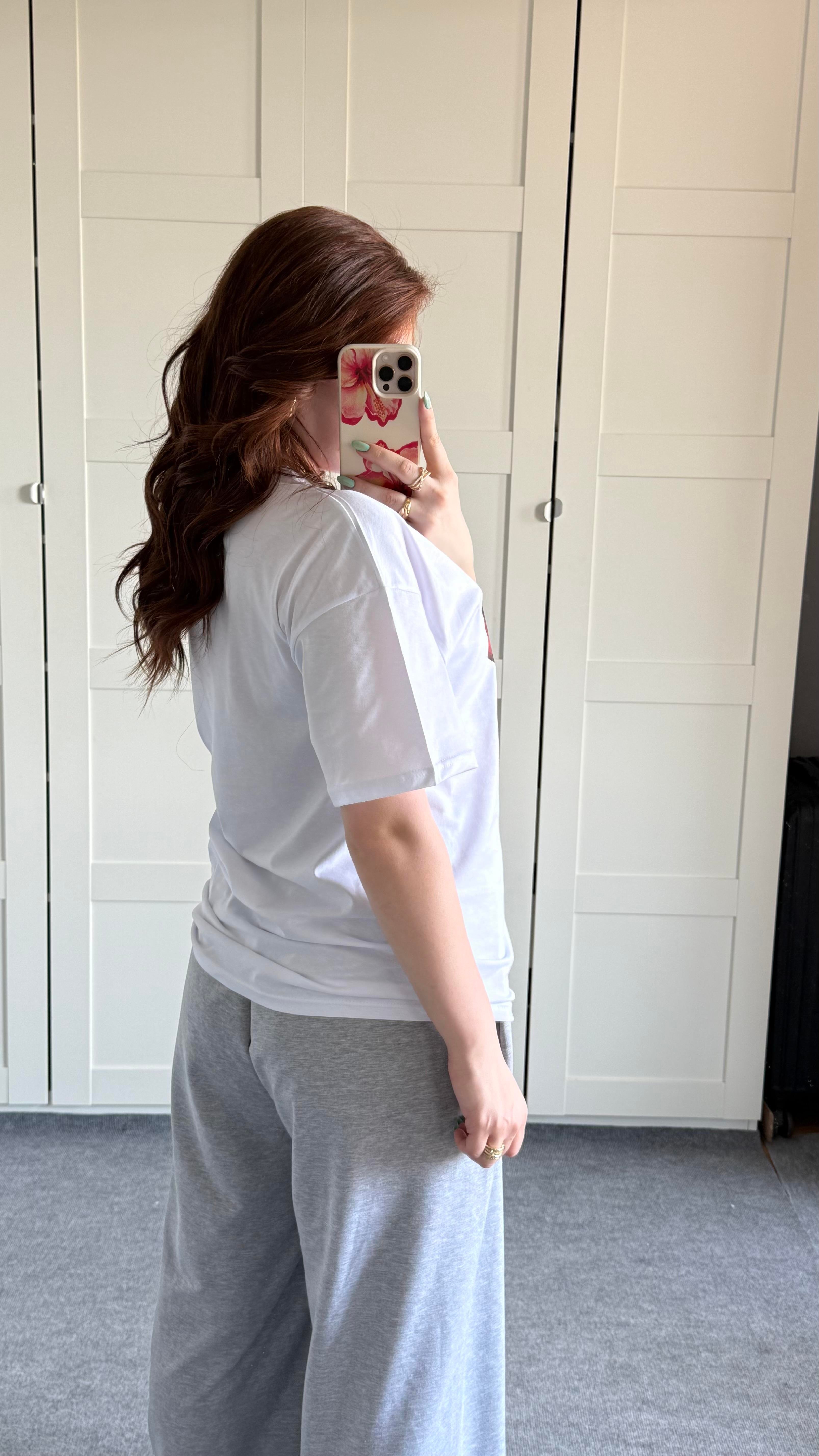 Summer Oversize Tişört Matcha