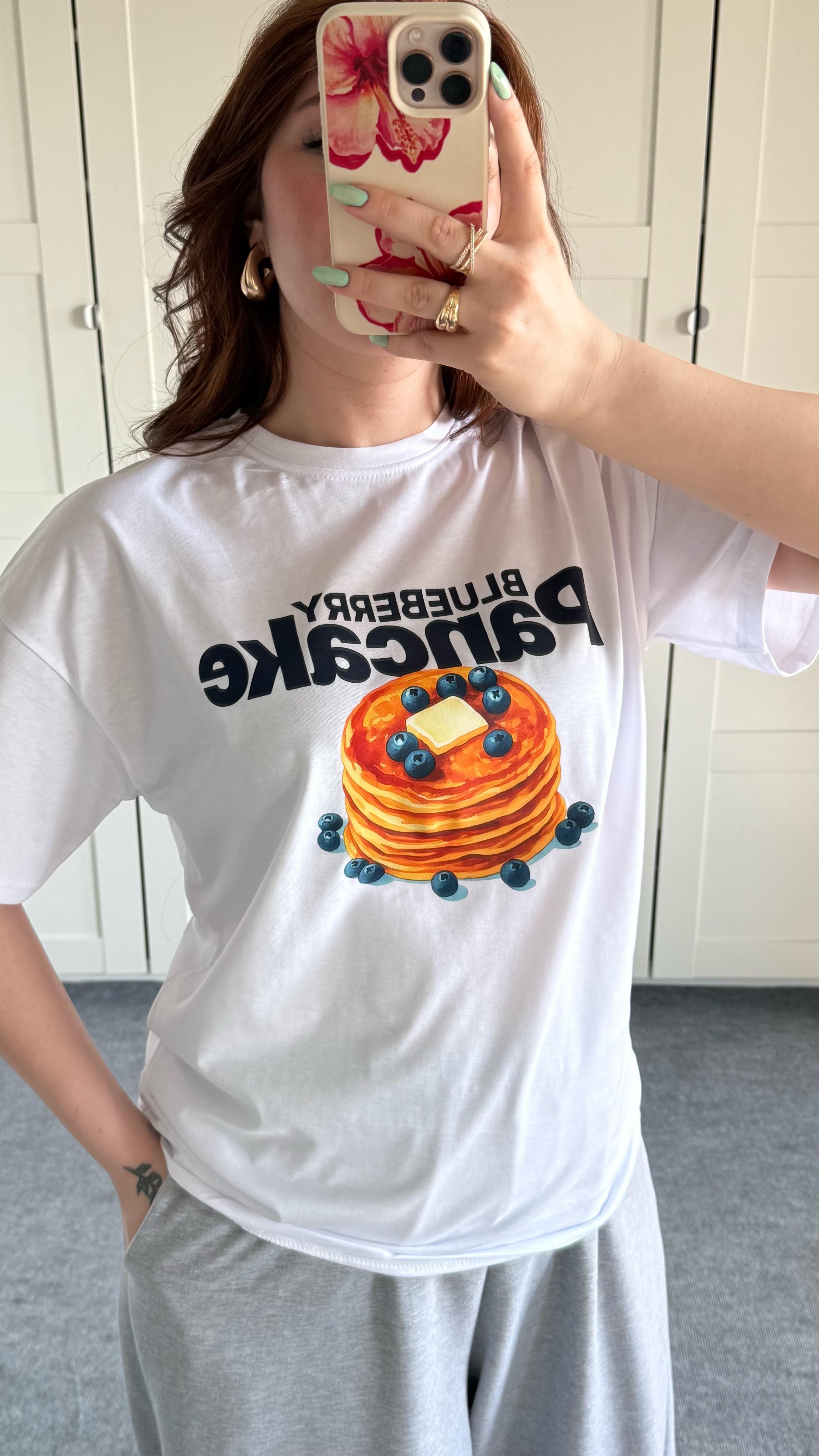 Summer Oversize Tişört Pancake