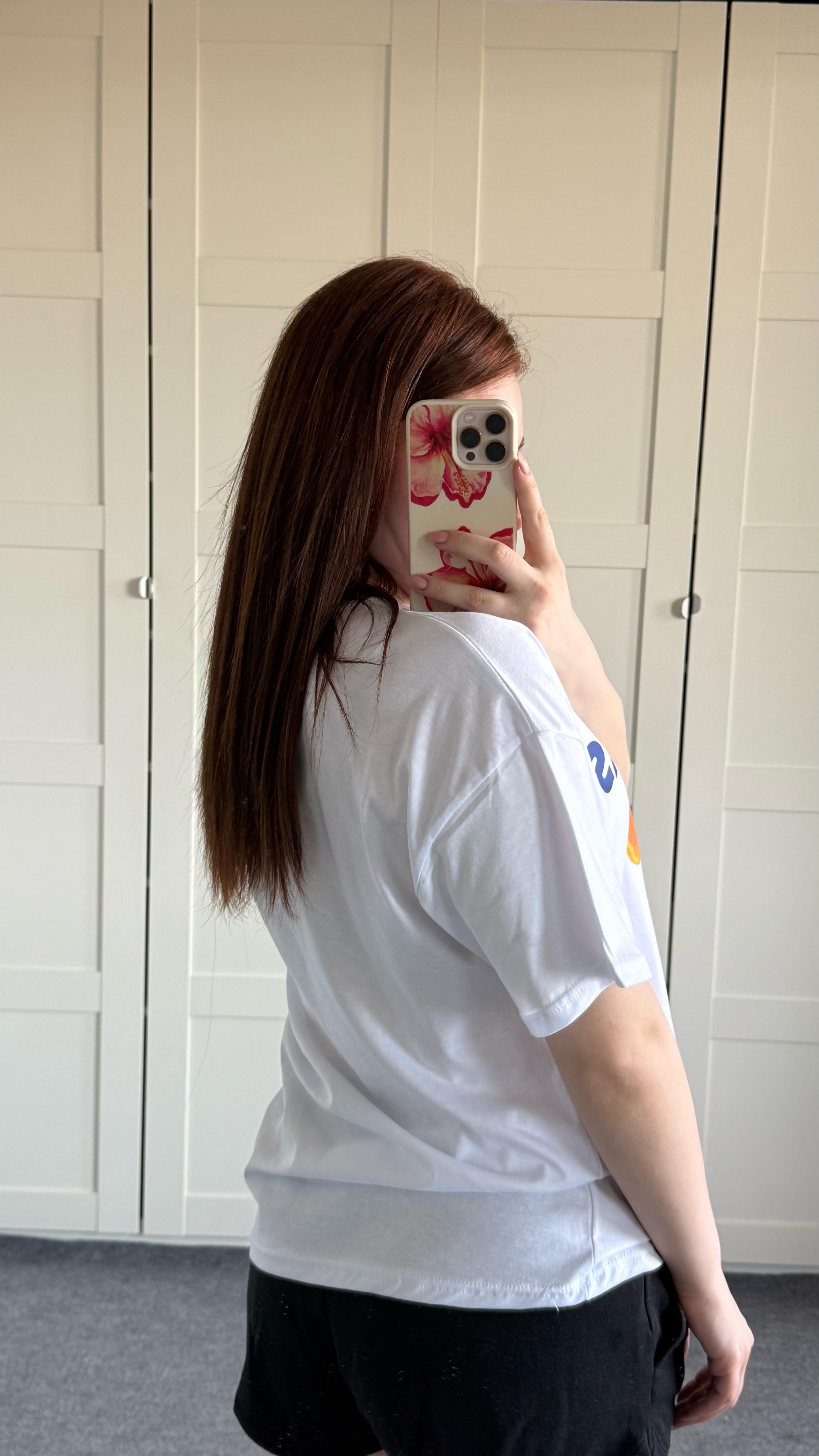 Summer Oversize Tişört Papayas