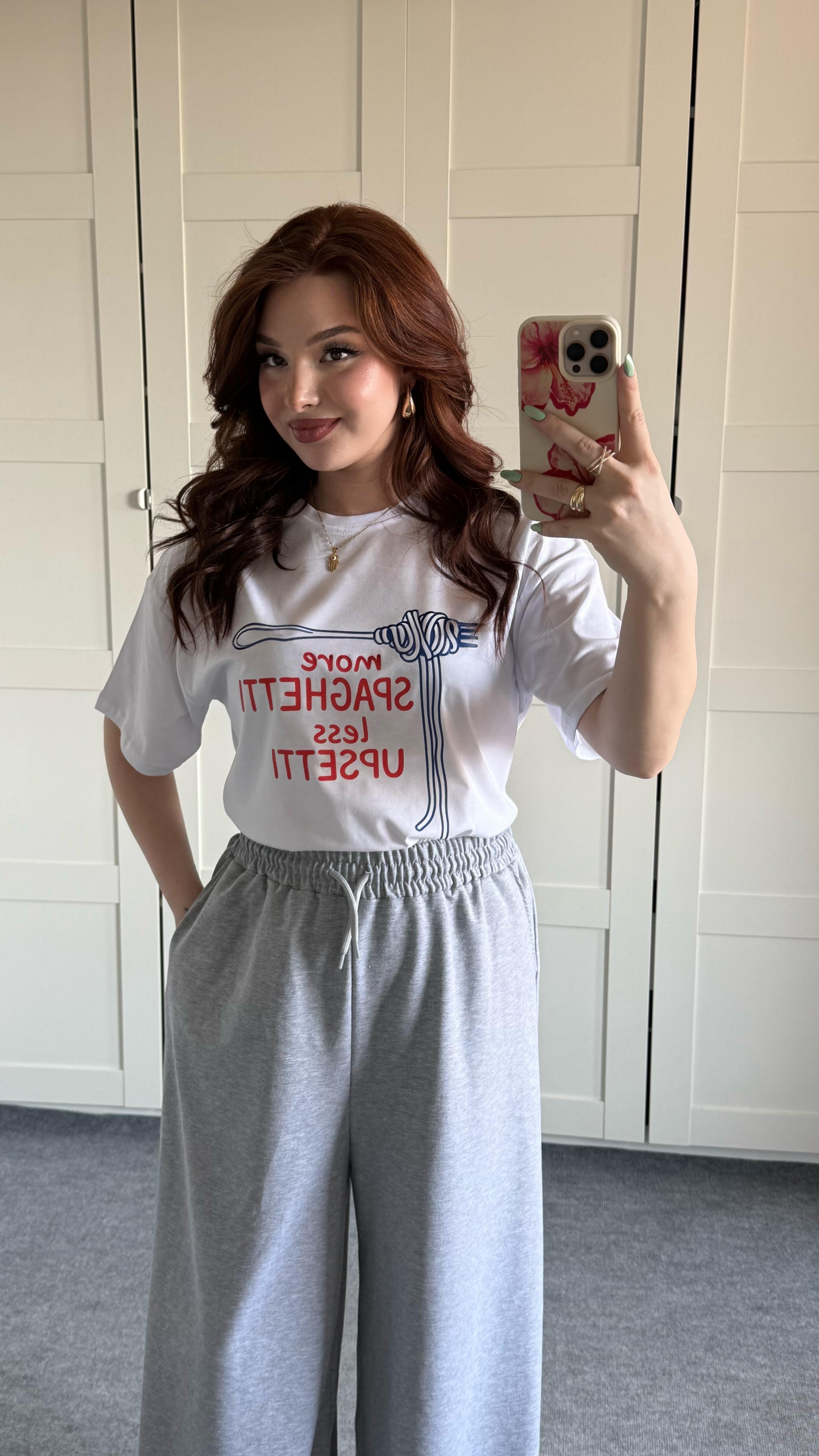 Summer Oversize Tişört Spagetti