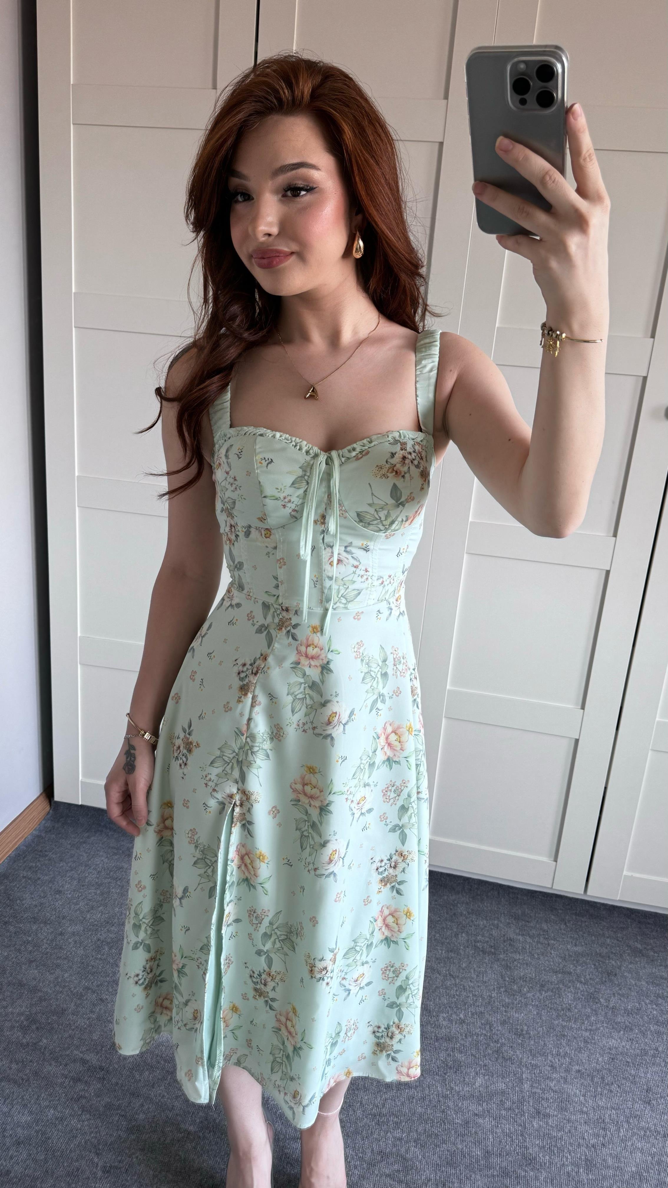 Summer Yeşil Elbise