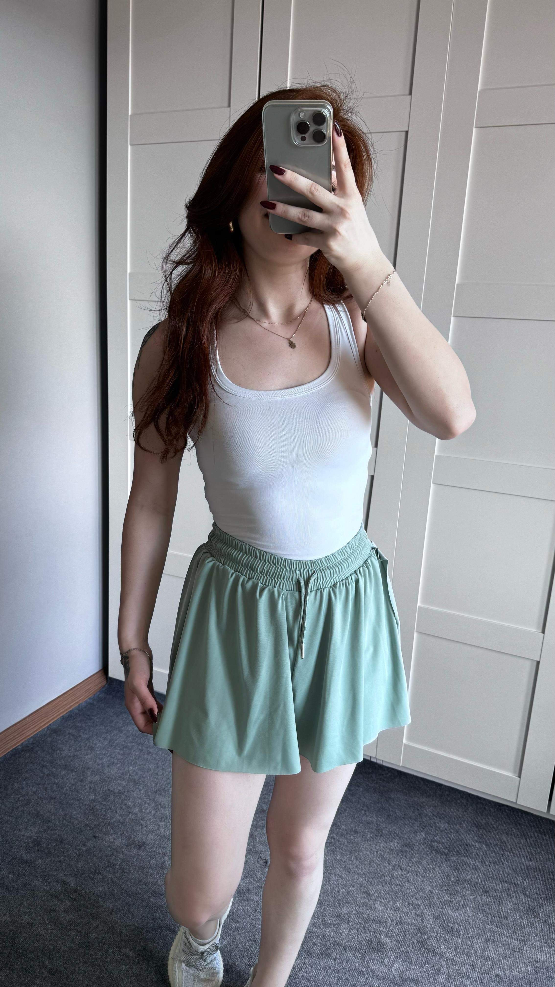 Tennis Şort Etek Yeşil