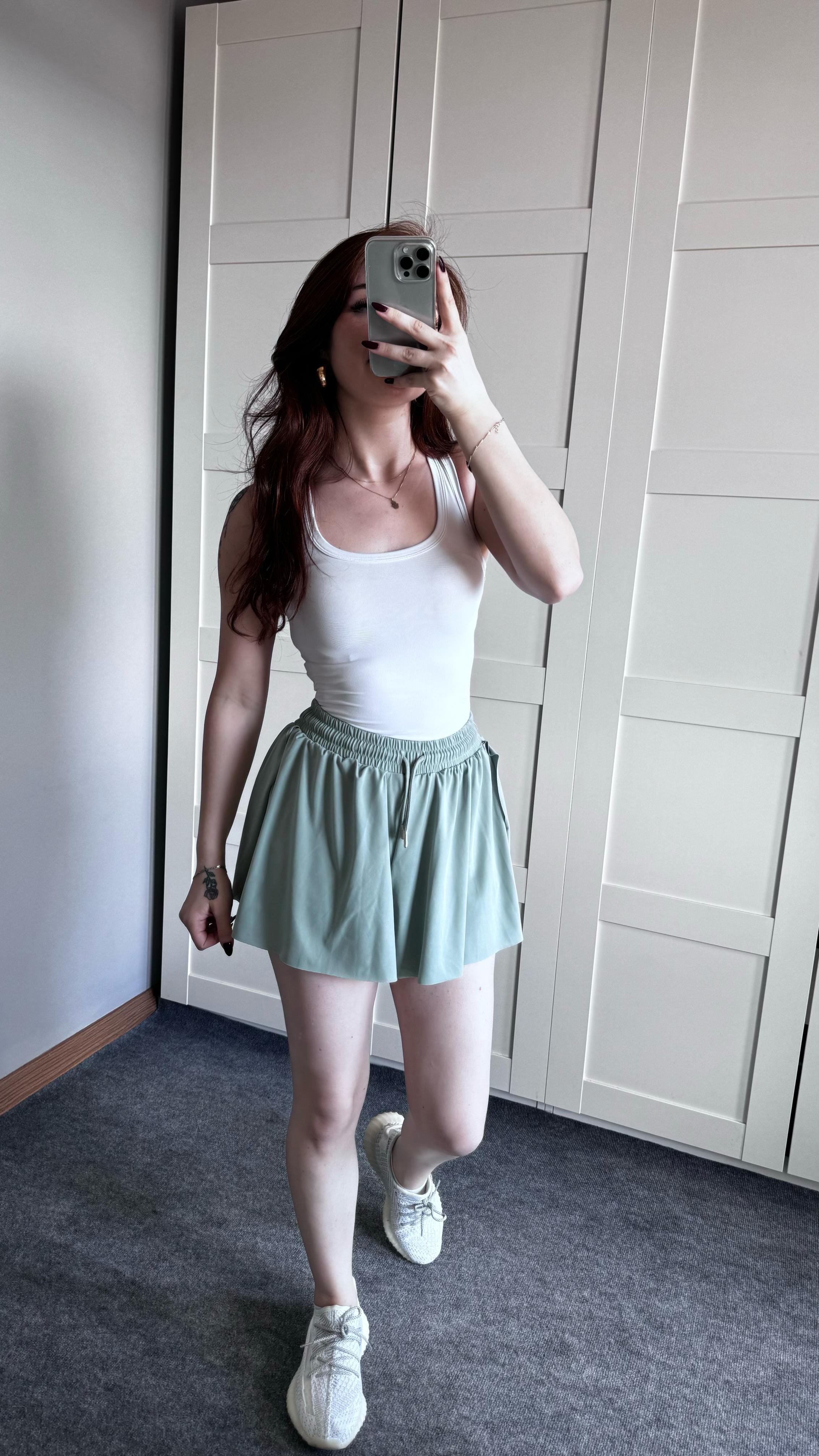Tennis Şort Etek Yeşil