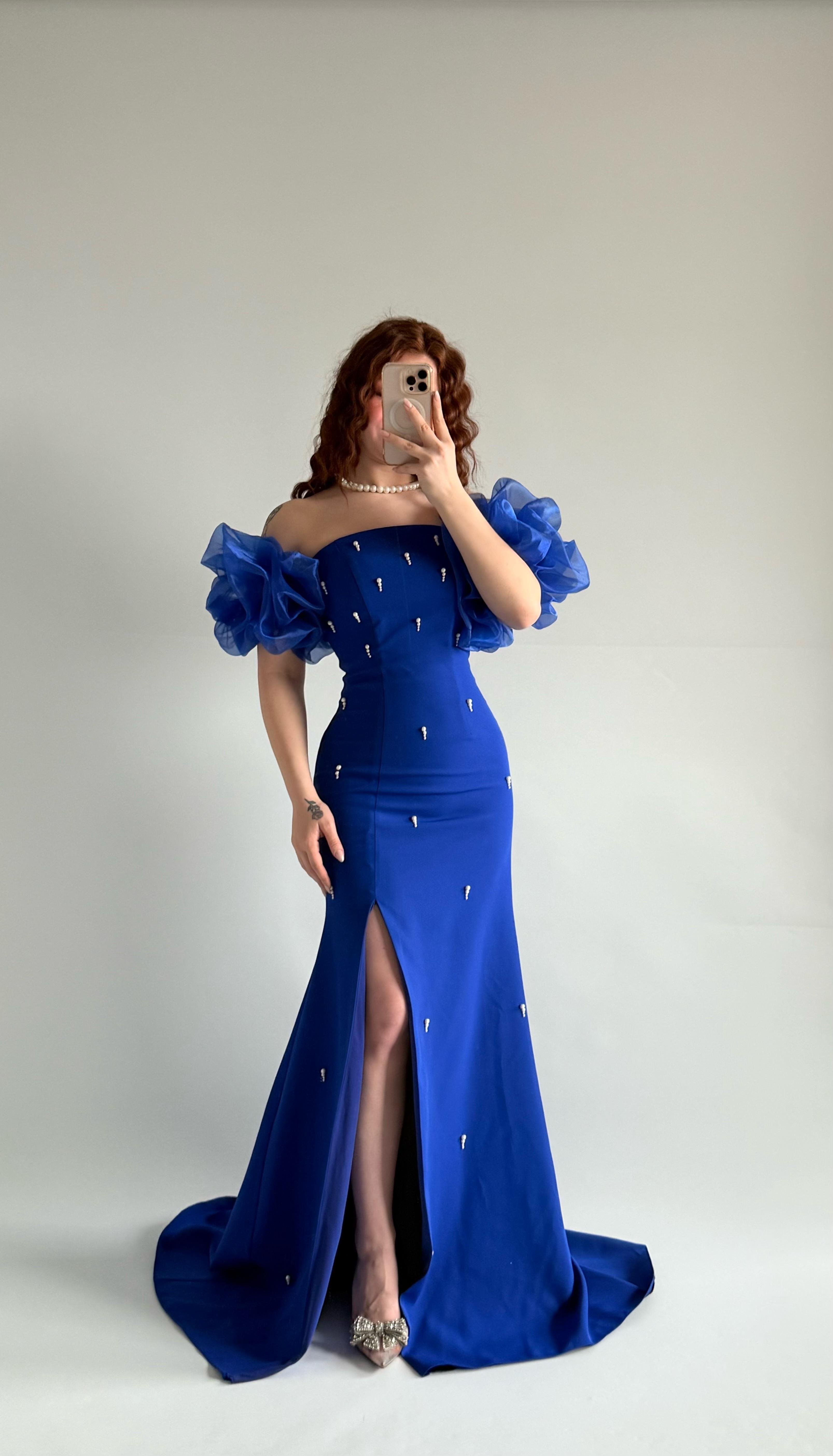 Tiana Prenses Kol İncili Abiye Saks