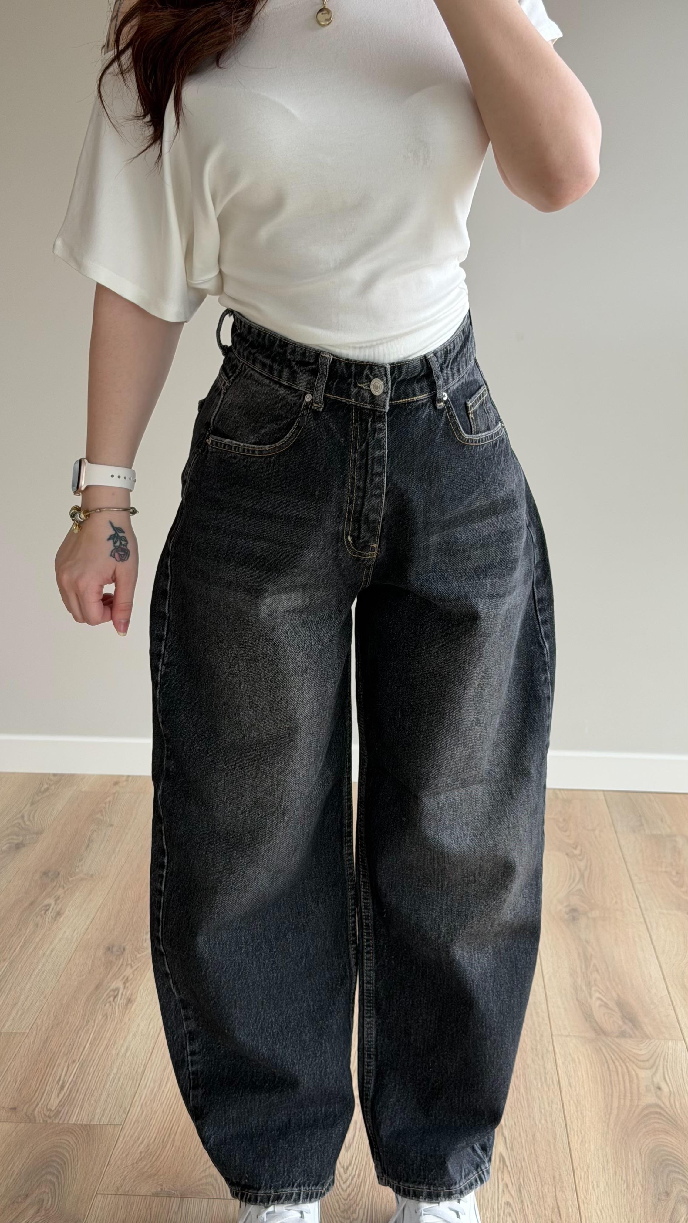 Urban Cool Balon Jean Koyu Gri