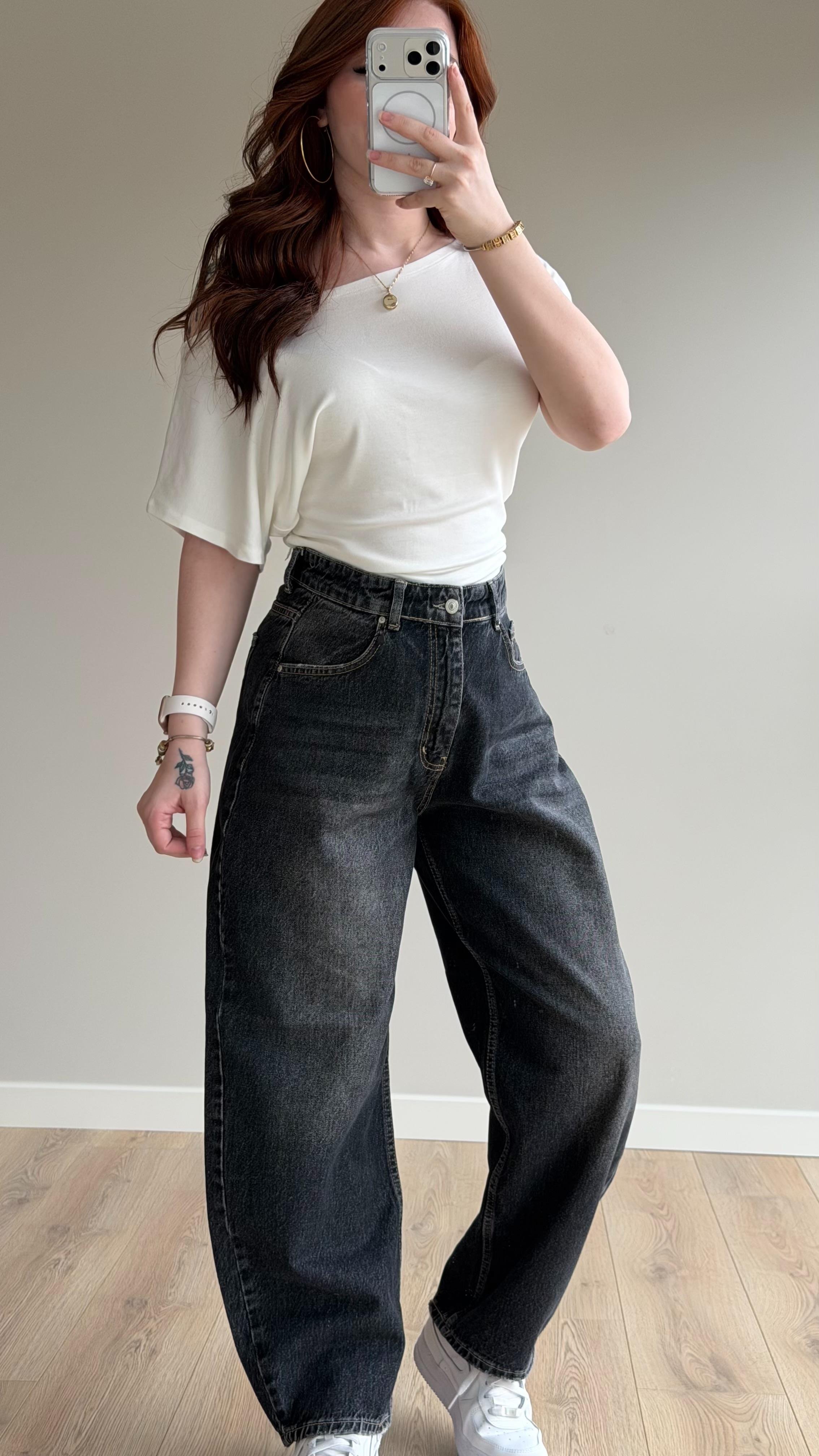 Urban Cool Balon Jean Koyu Gri