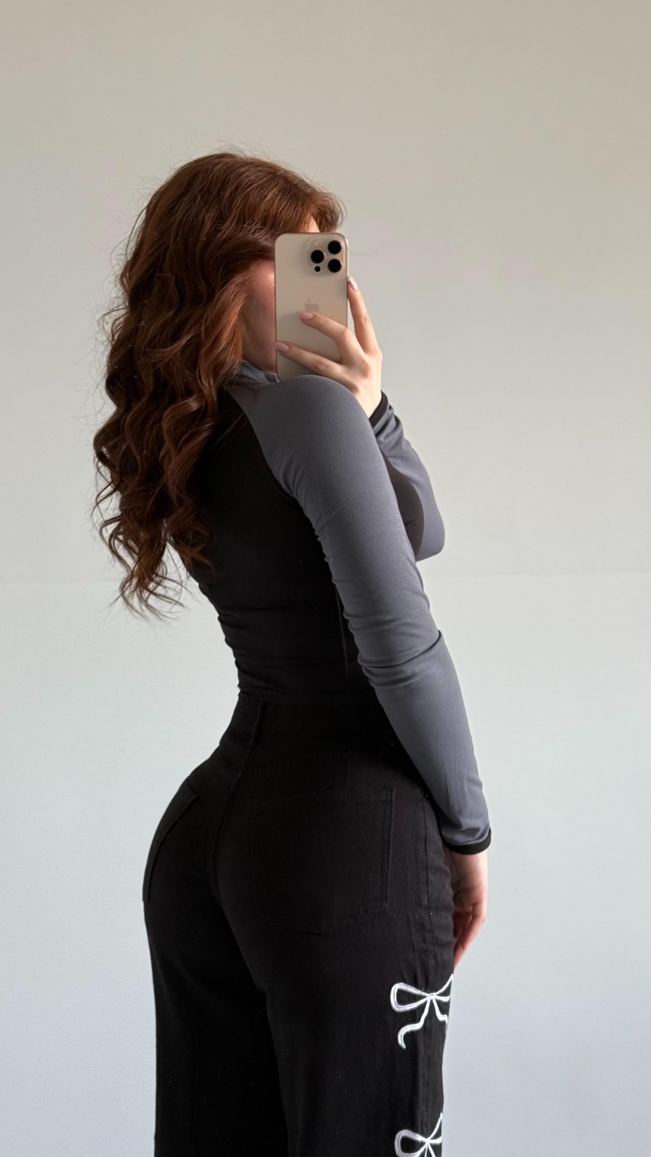 Whatever Fermuarlı Crop Gri