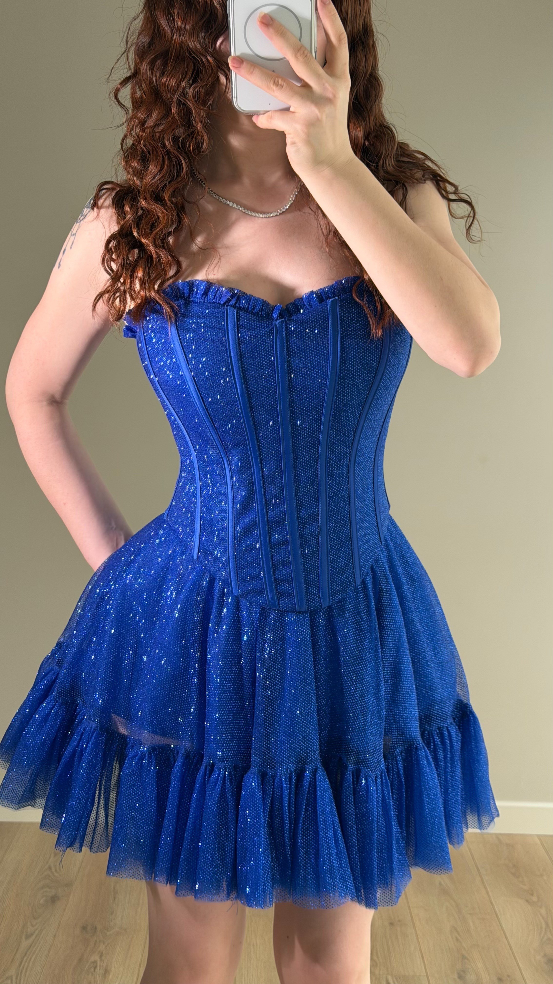 Winx Peri Mini Elbise Saks