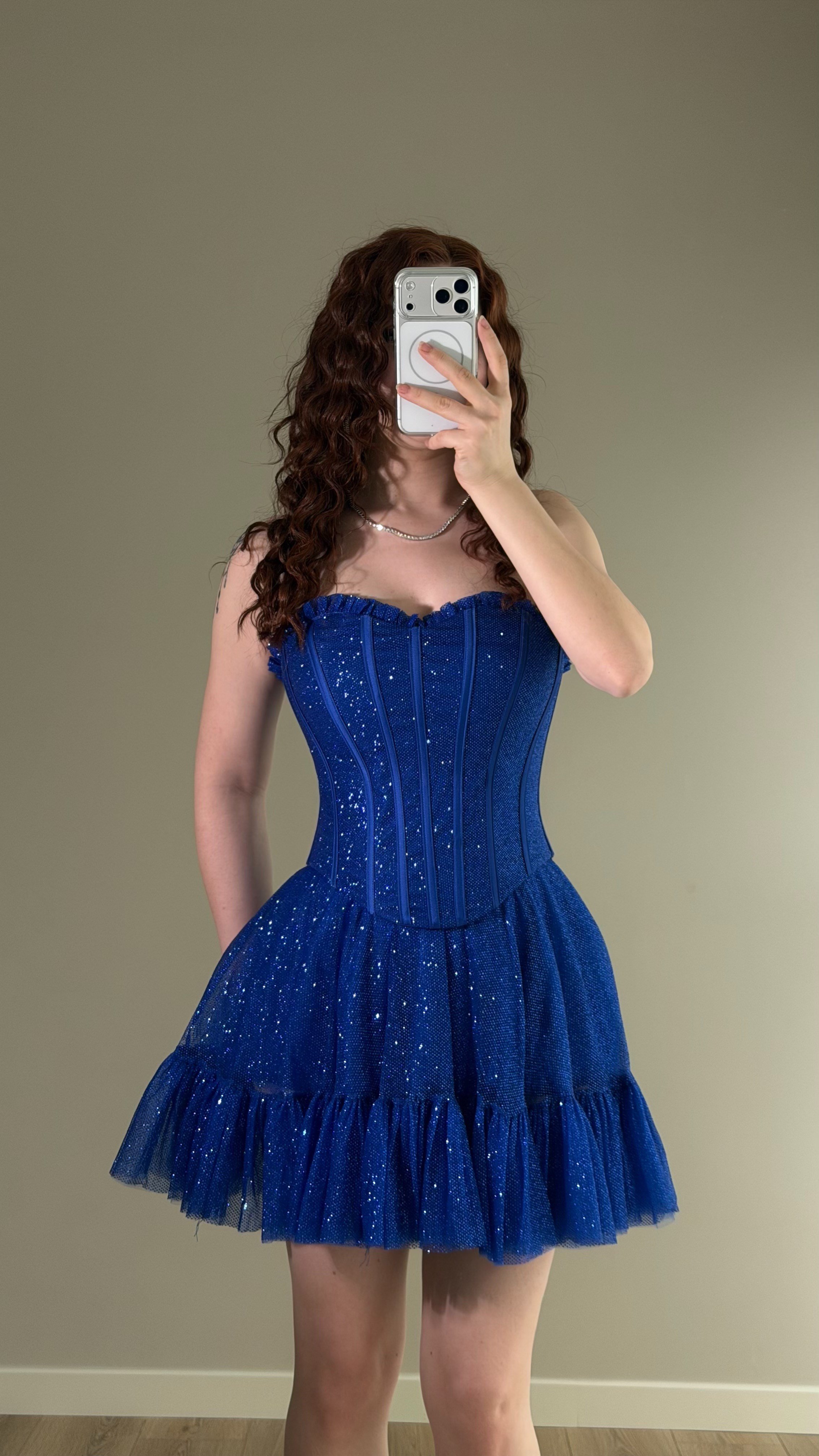 Winx Peri Mini Elbise Saks