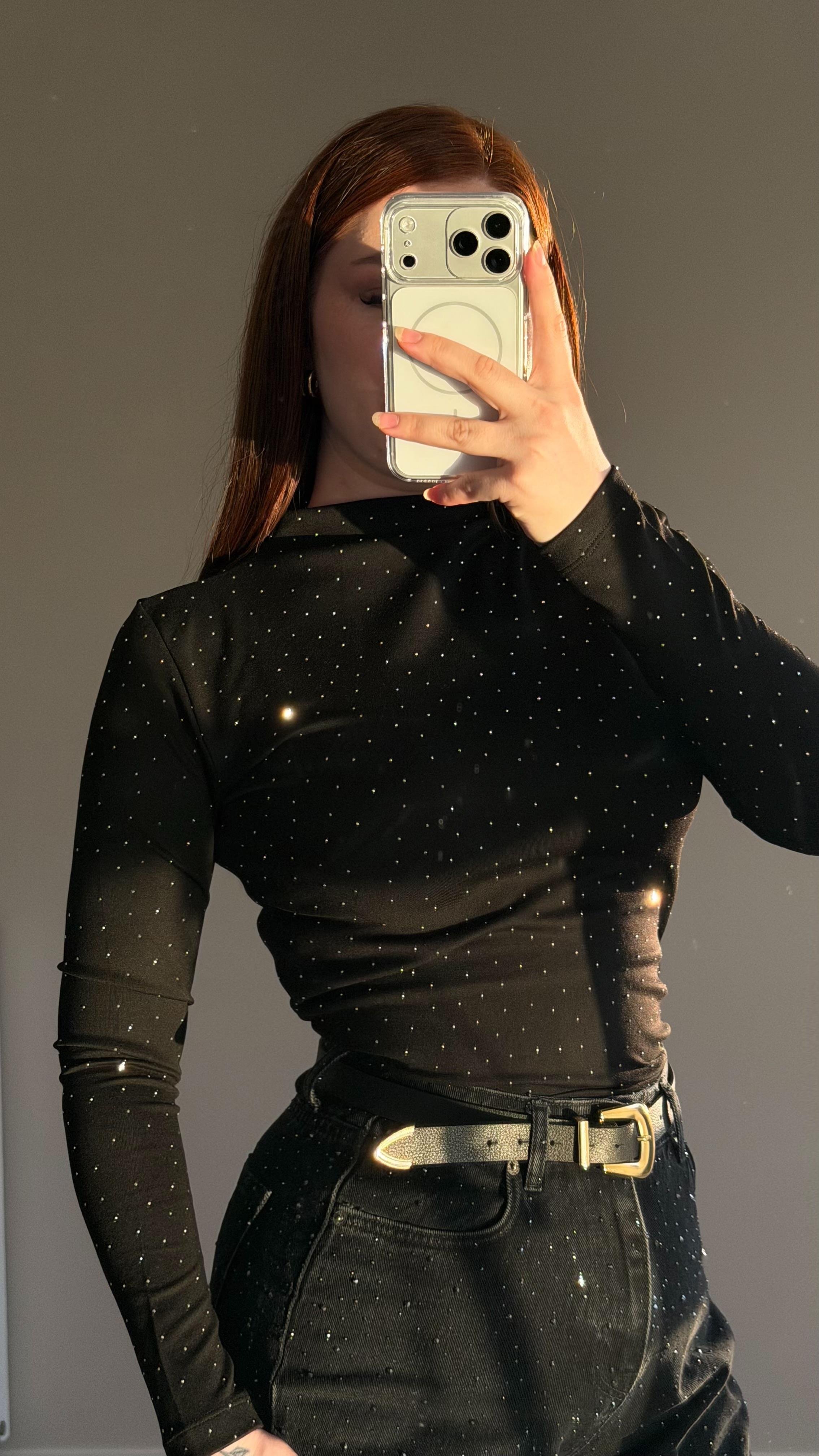Yarım Balıkçı Taşlo Body Siyah