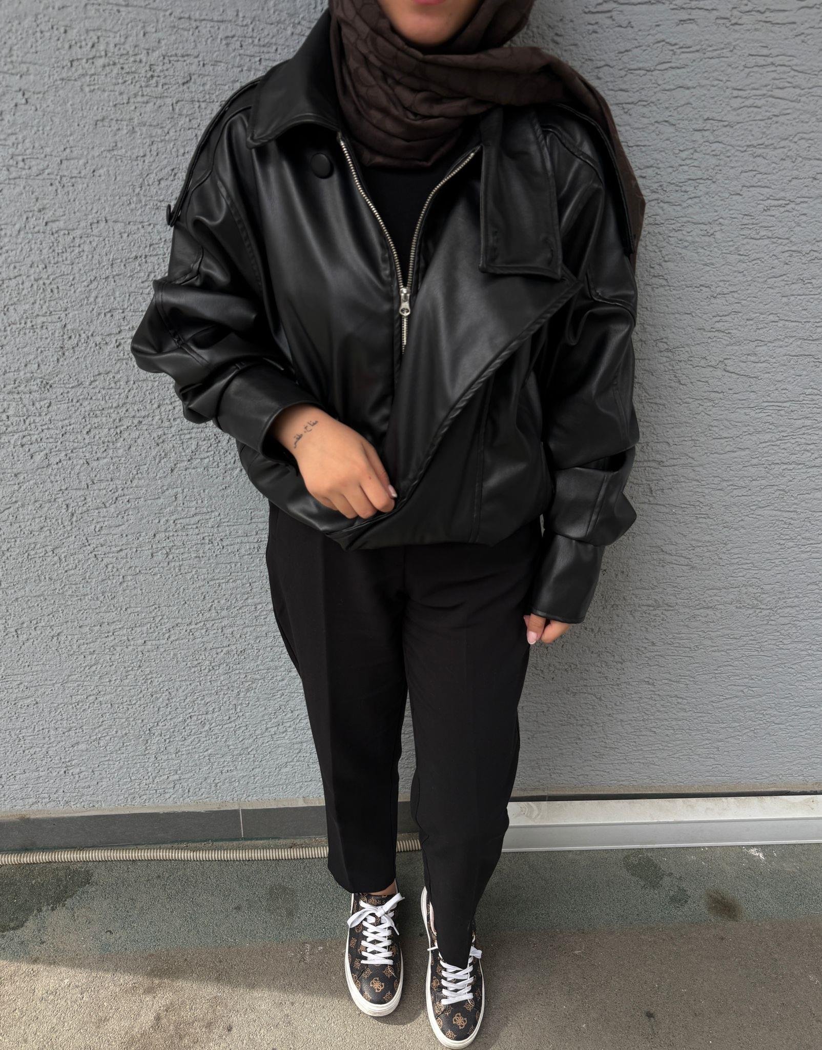 YSL Viral Marka Biker Ceket