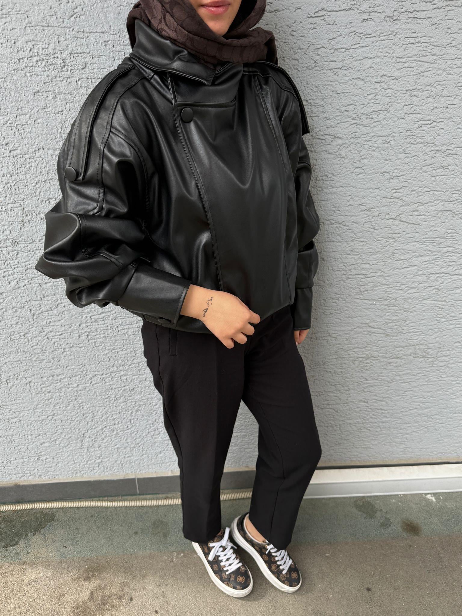 YSL Viral Marka Biker Ceket
