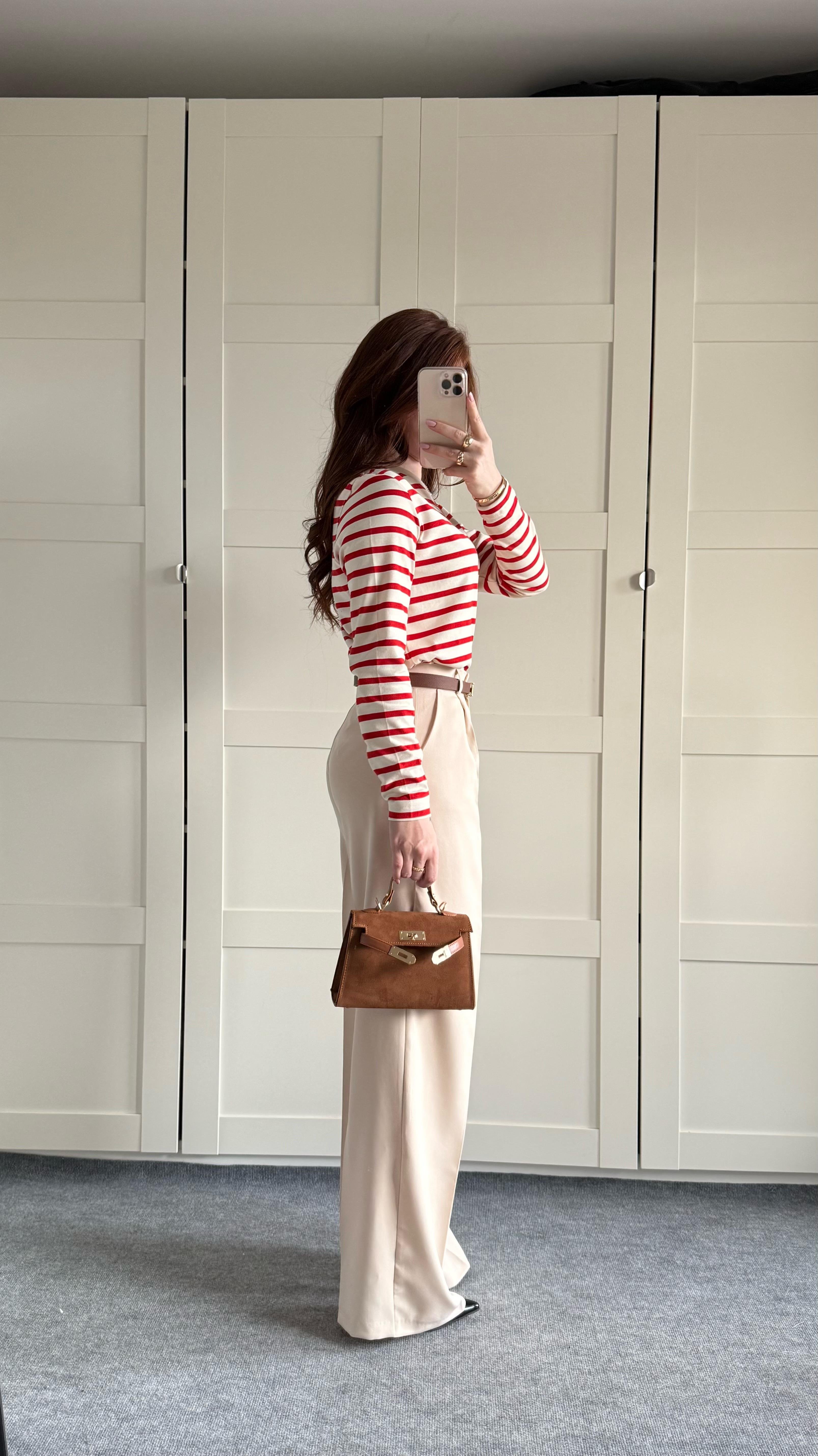 Zara Plazzo Pantolon Bej