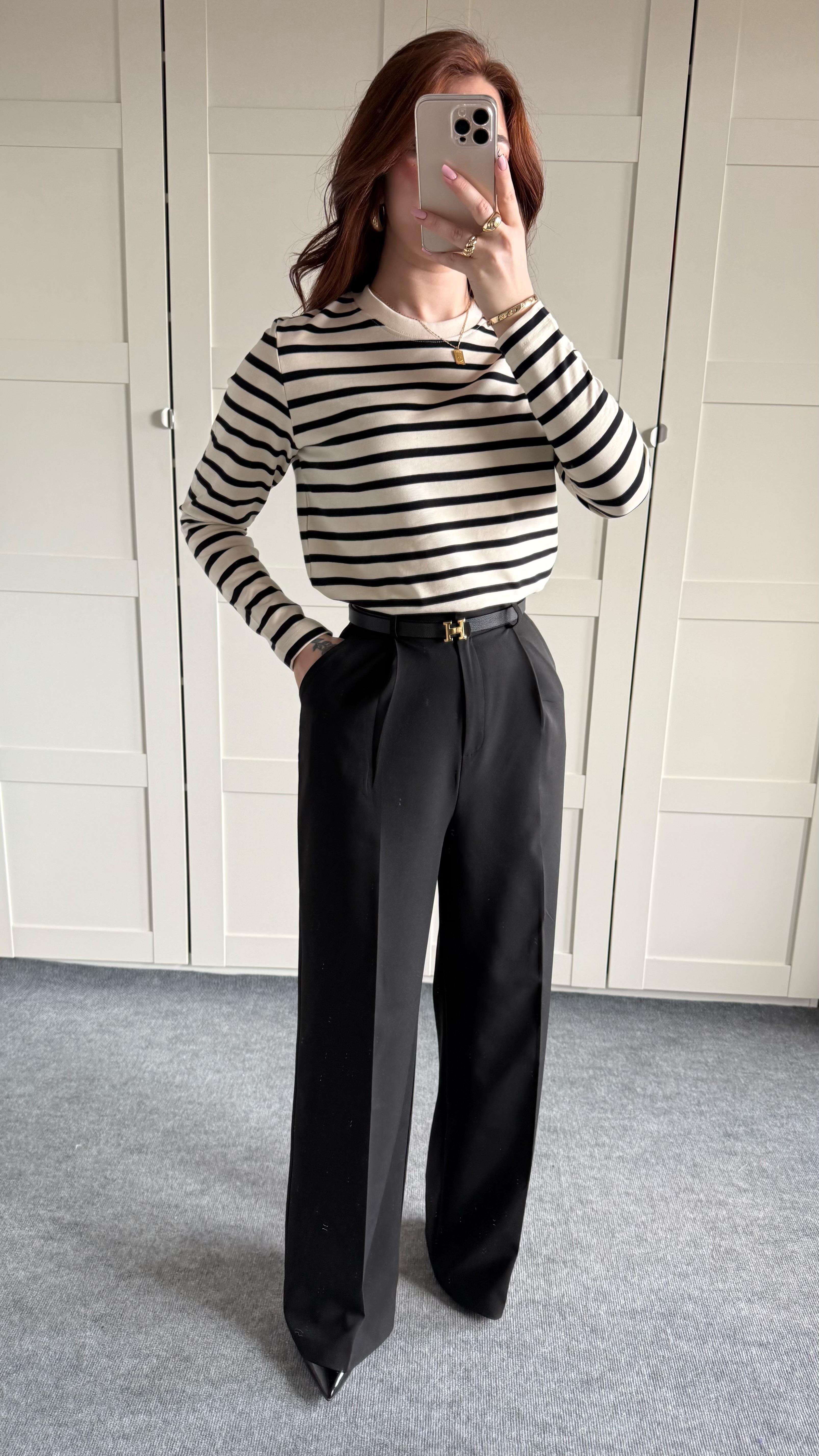 Zara Plazzo Pantolon Siyah