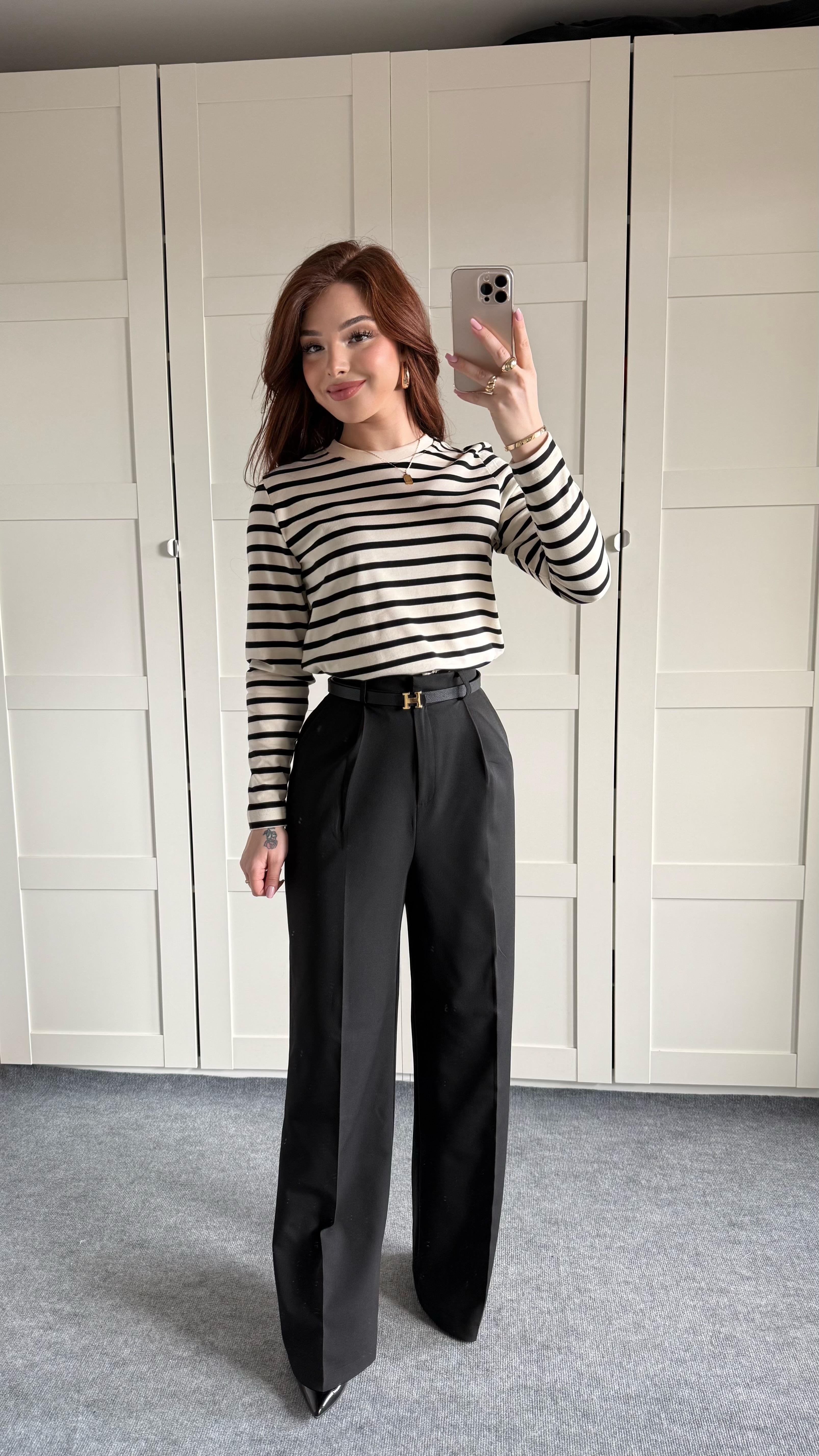 Zara Plazzo Pantolon Siyah