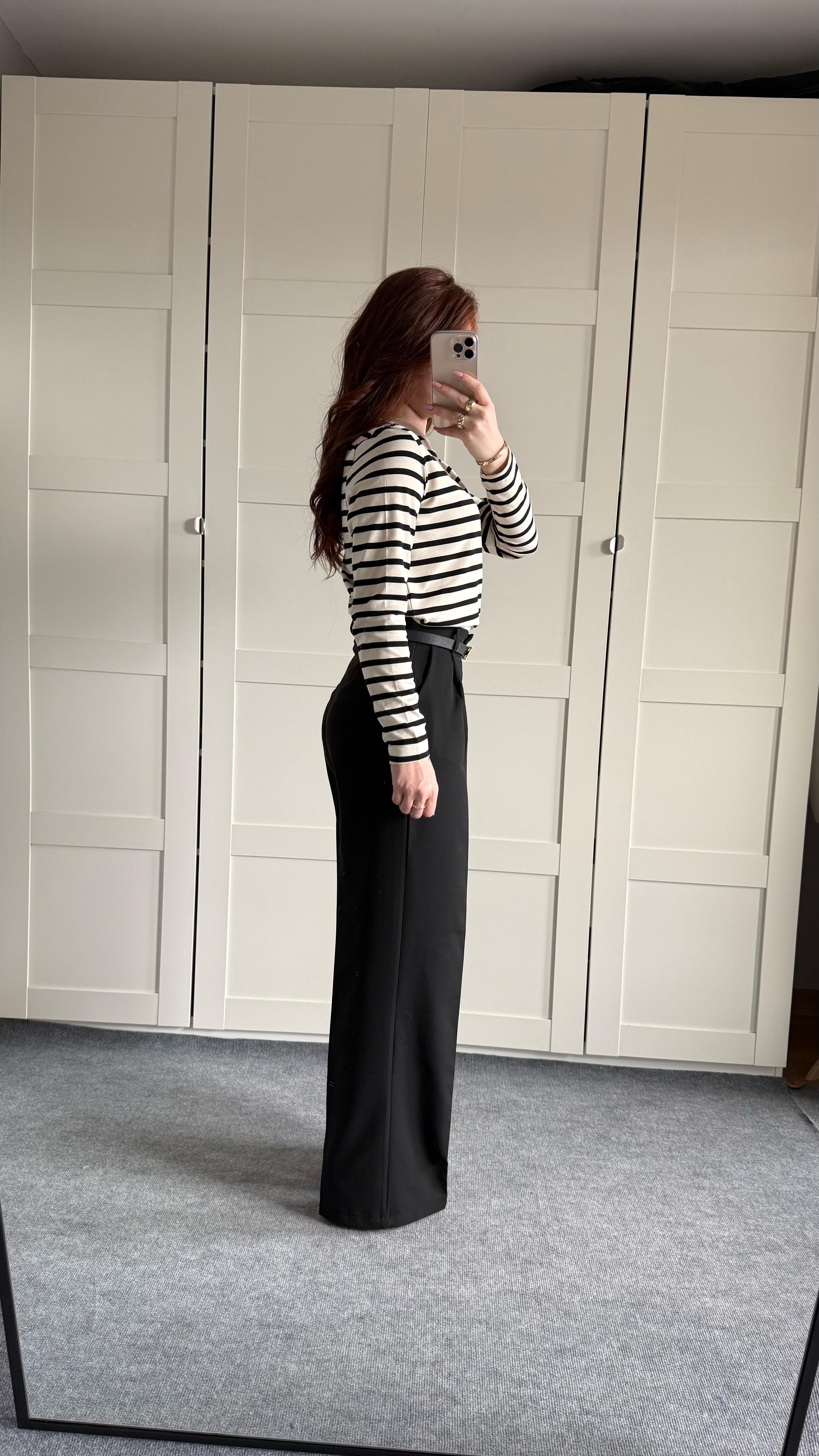 Zara Plazzo Pantolon Siyah