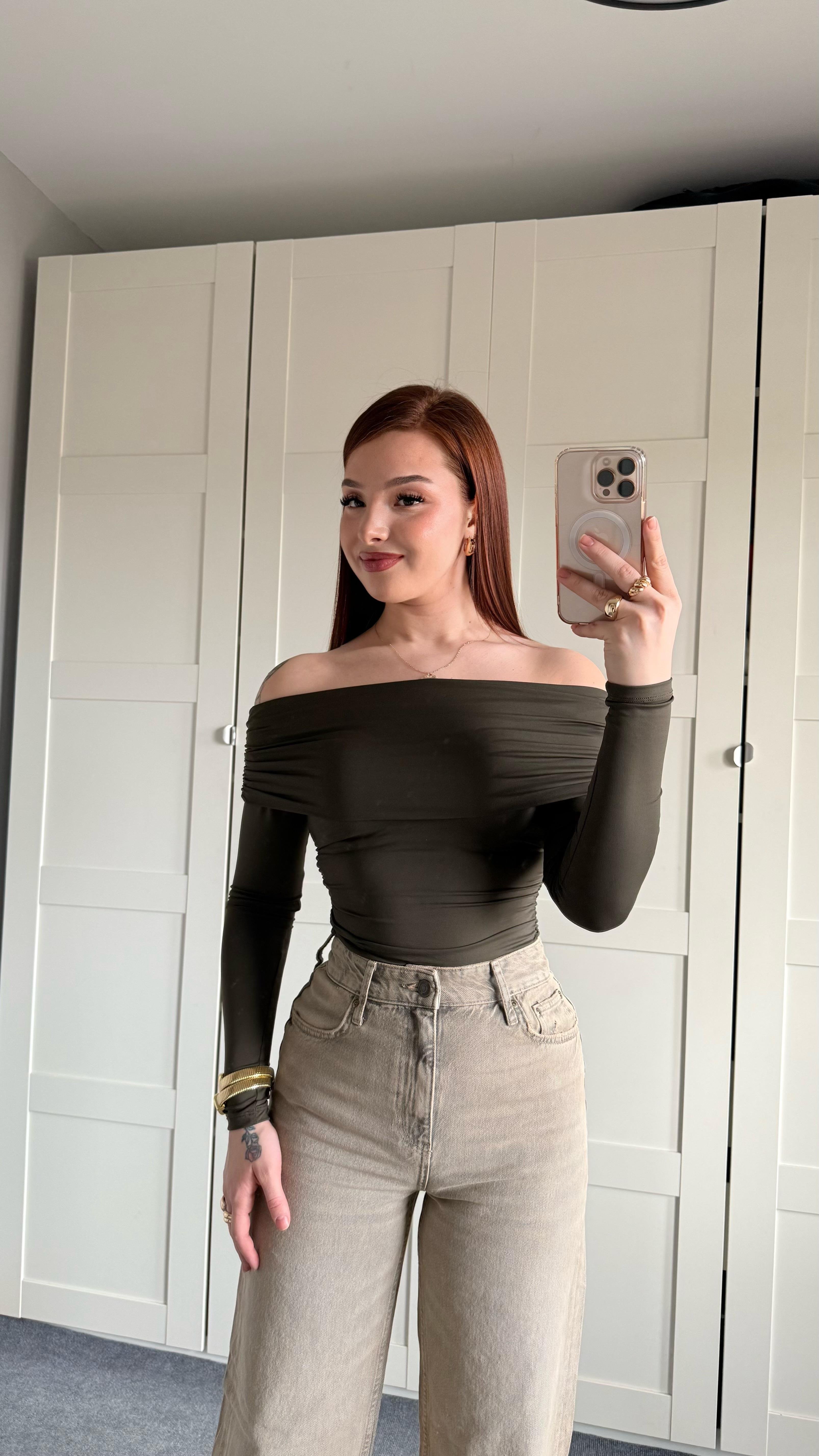 Zara Sarı Tintli Eskitme Pantolon