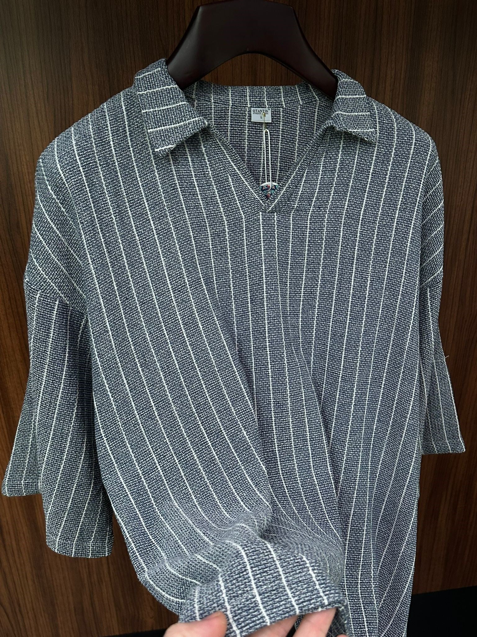 Boho Yakalı Harem T-Shirt