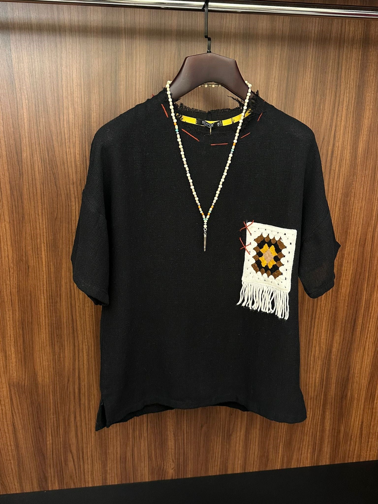 Ethno Carpet Keten T-Shirt
