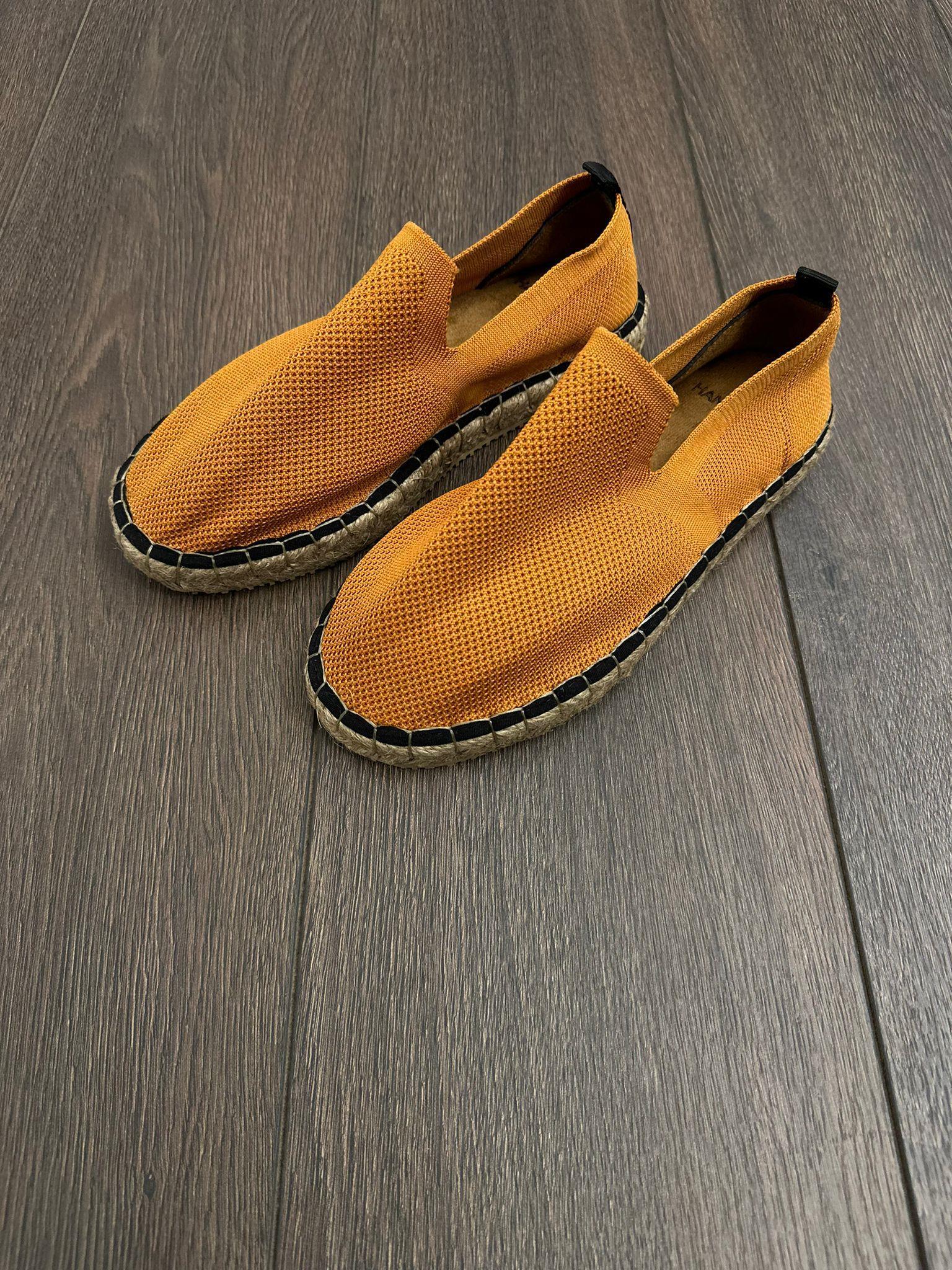 Hasır Tabanlı Espadril Ayakkabı