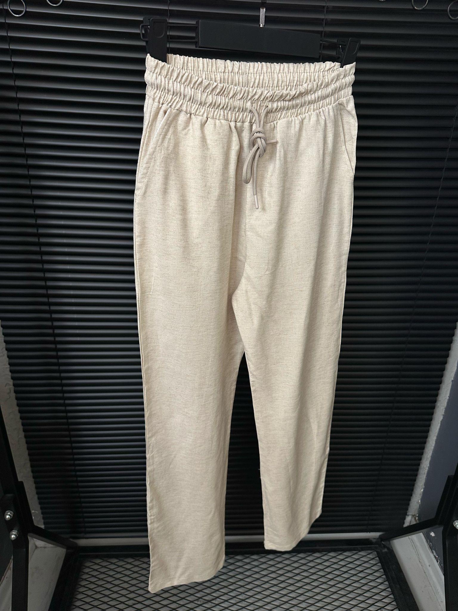 Keten Baggy Jogger Pantolon