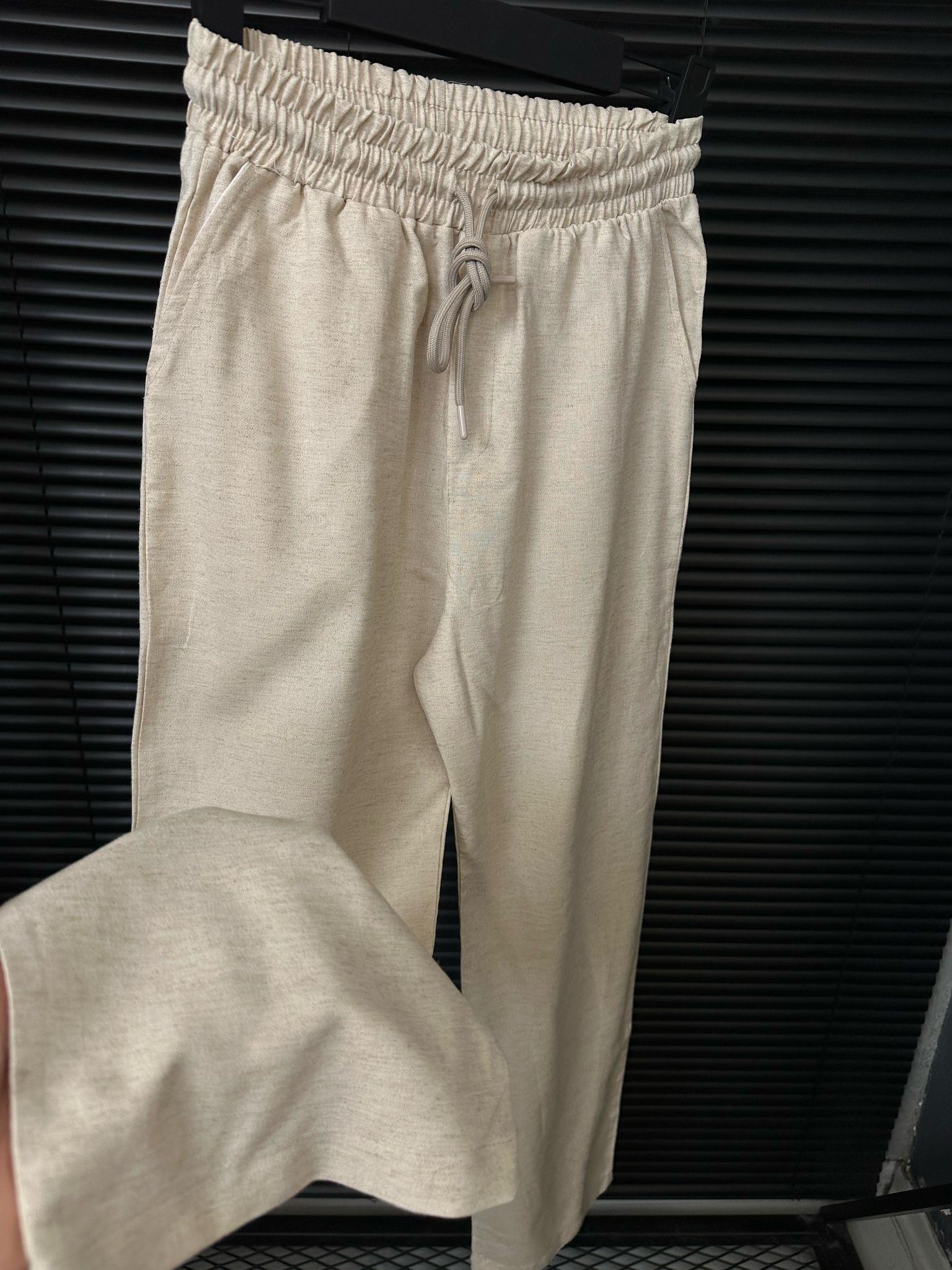 Keten Baggy Jogger Pantolon