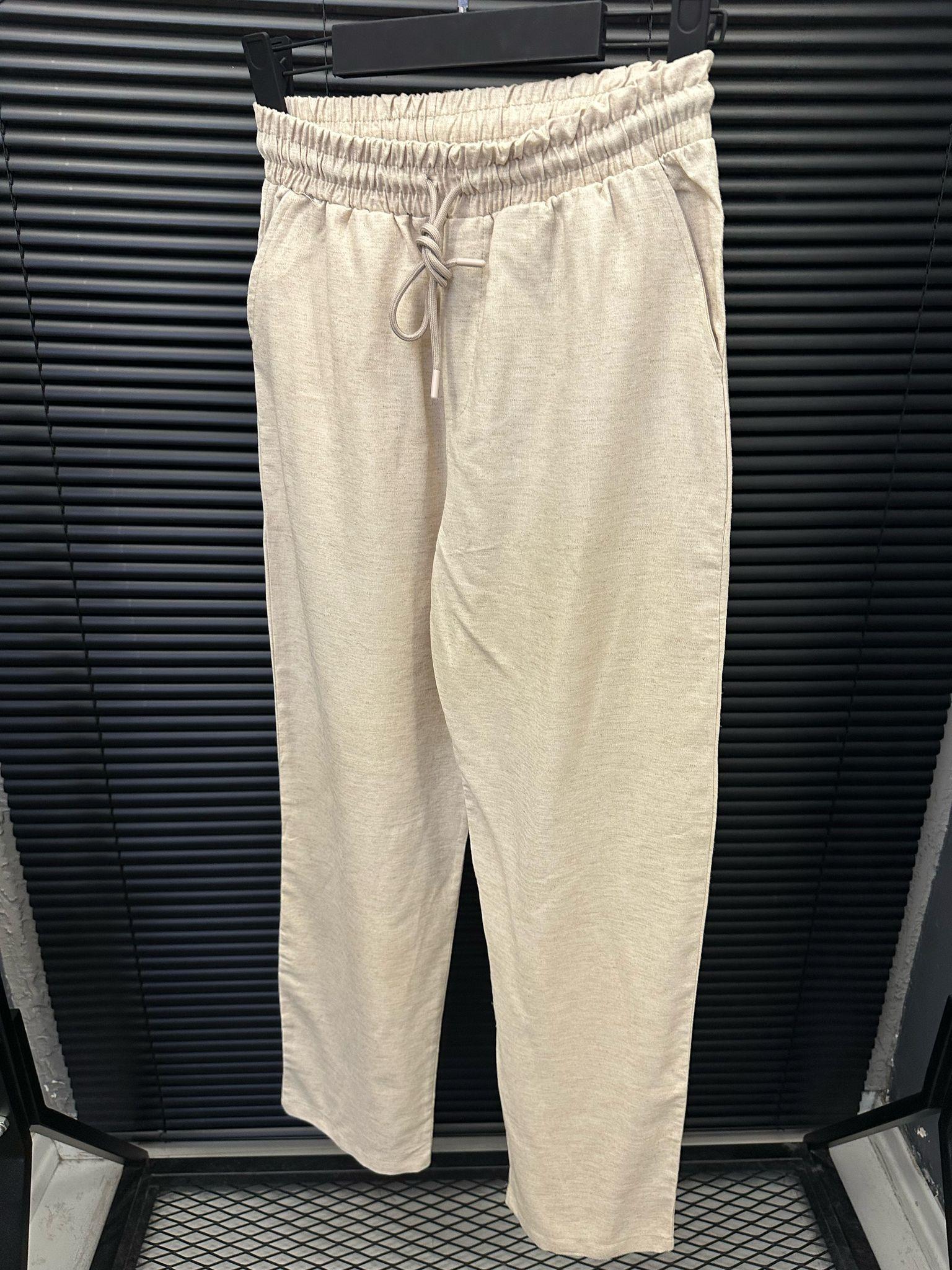 Keten Baggy Jogger Pantolon