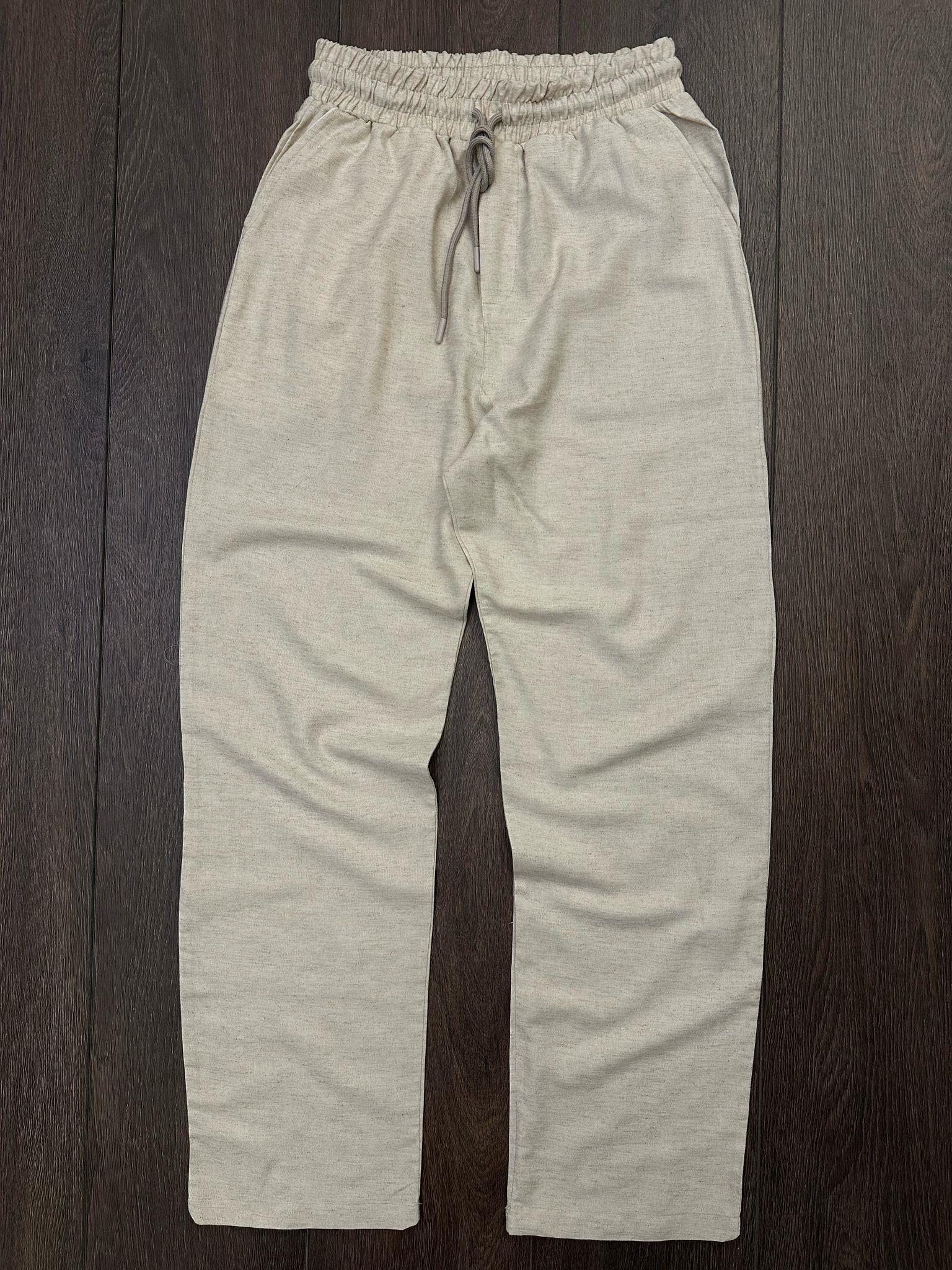 Keten Baggy Jogger Pantolon