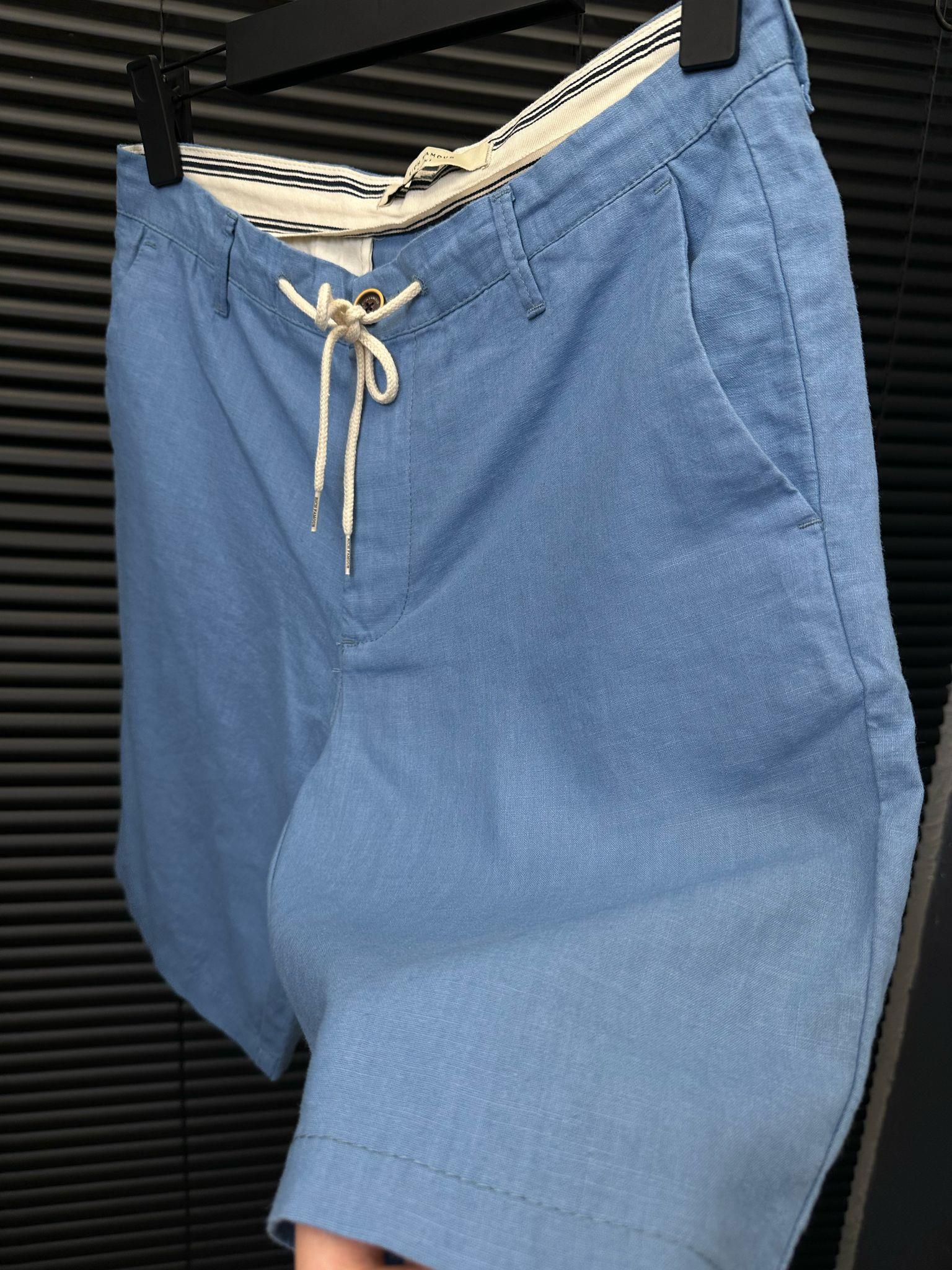Linen Kumaş %100 Keten Şort