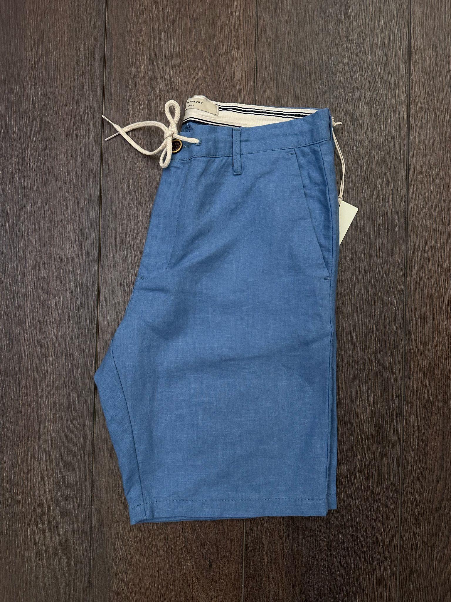 Linen Kumaş %100 Keten Şort