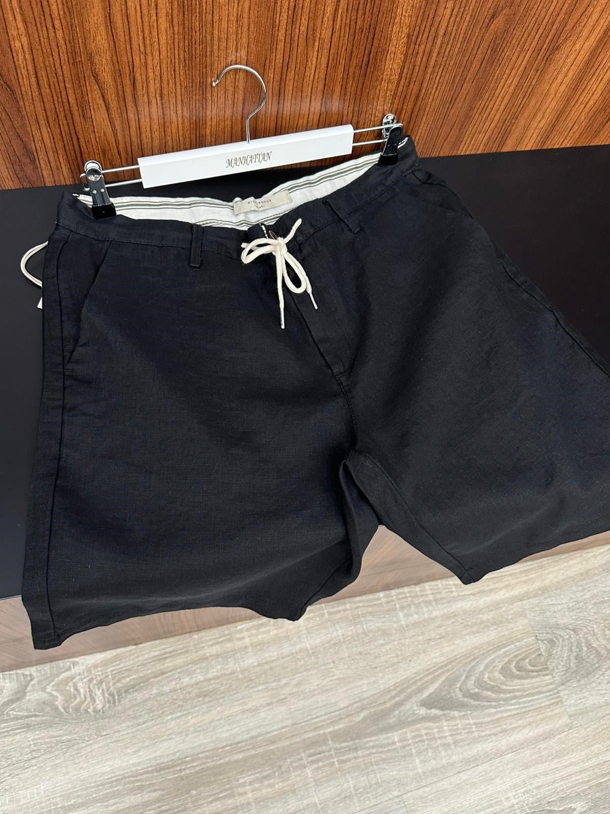 Linen Kumaş %100 Keten Şort