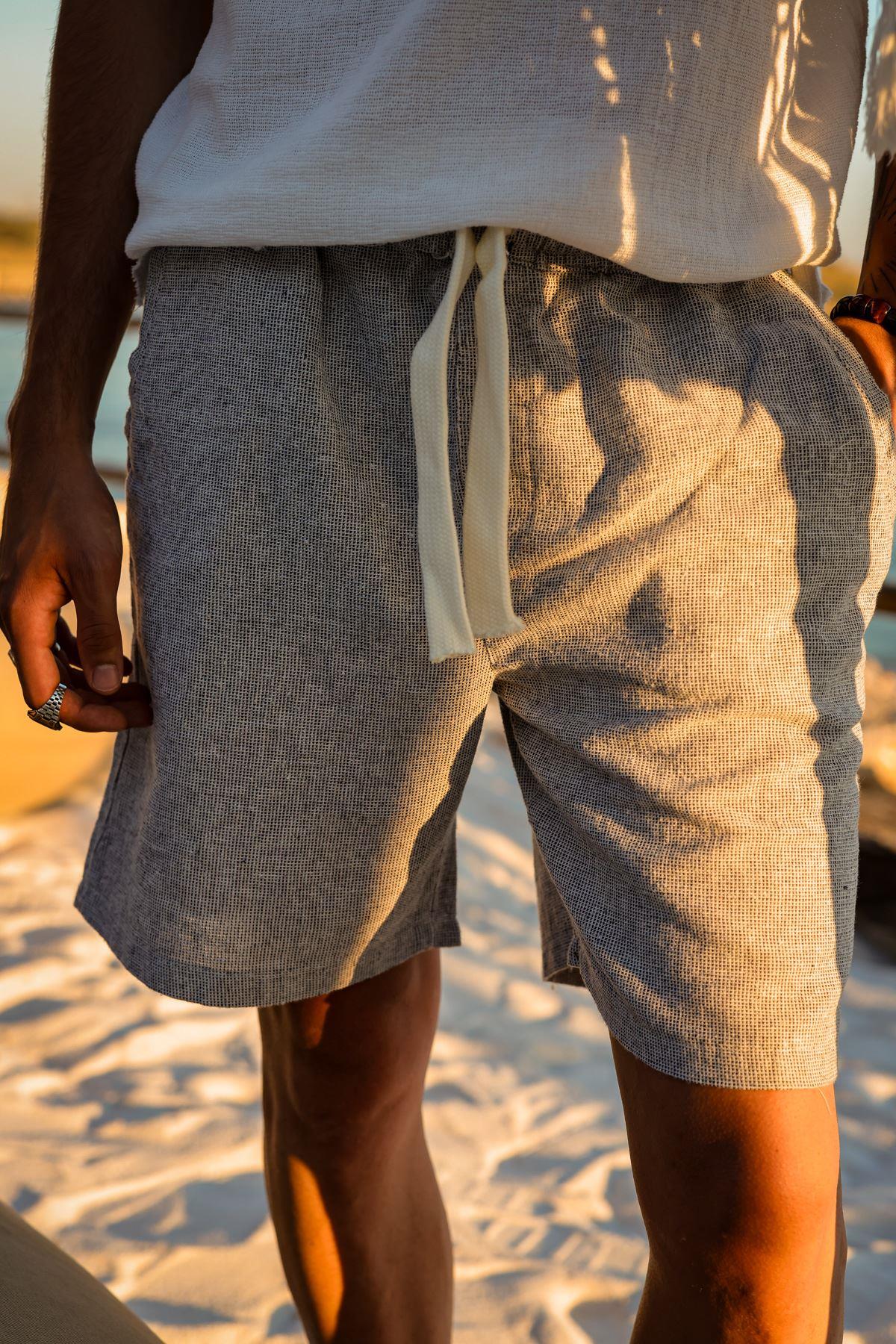 Marbella Keten&Pamuk Şort