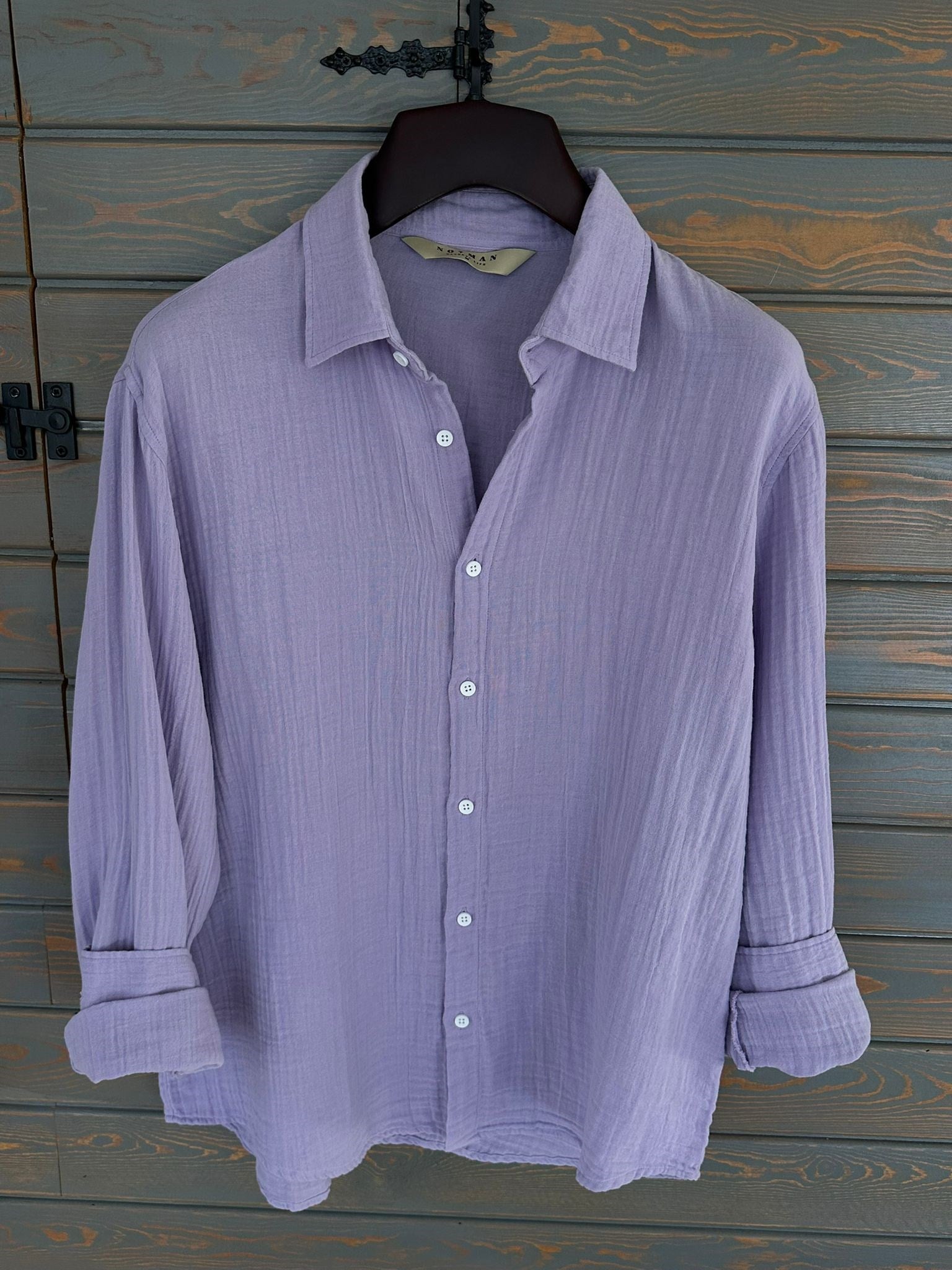 Mikonos Cep Detaylı Basic Müslin Gömlek