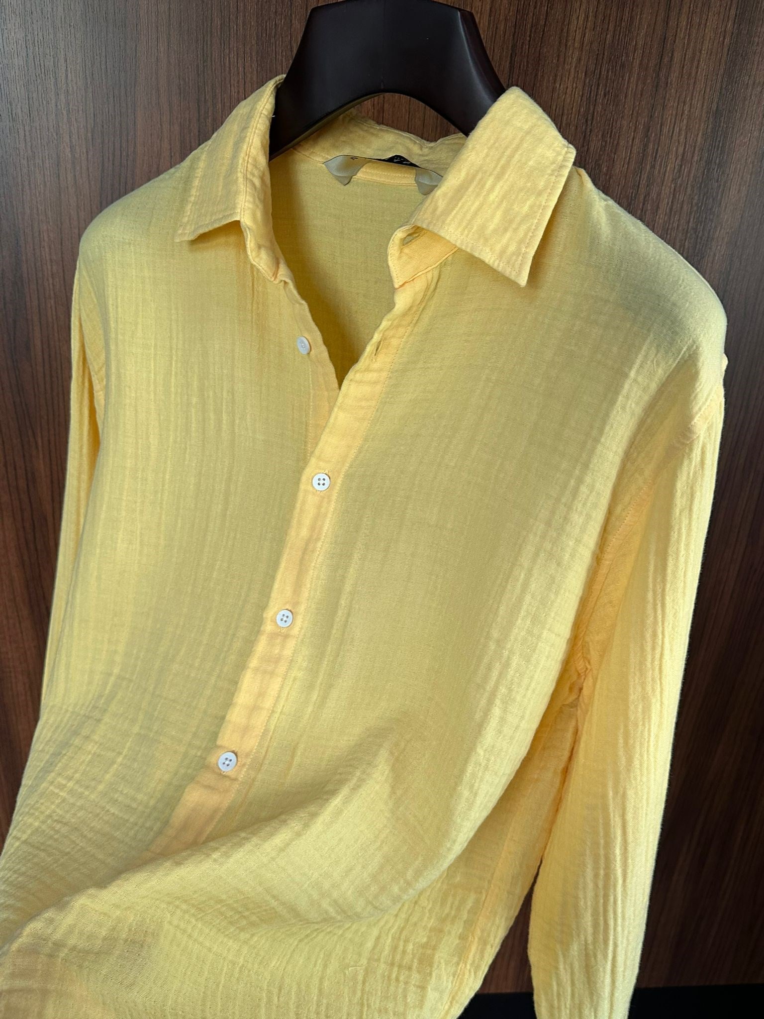 Mikonos Cep Detaylı Basic Müslin Gömlek