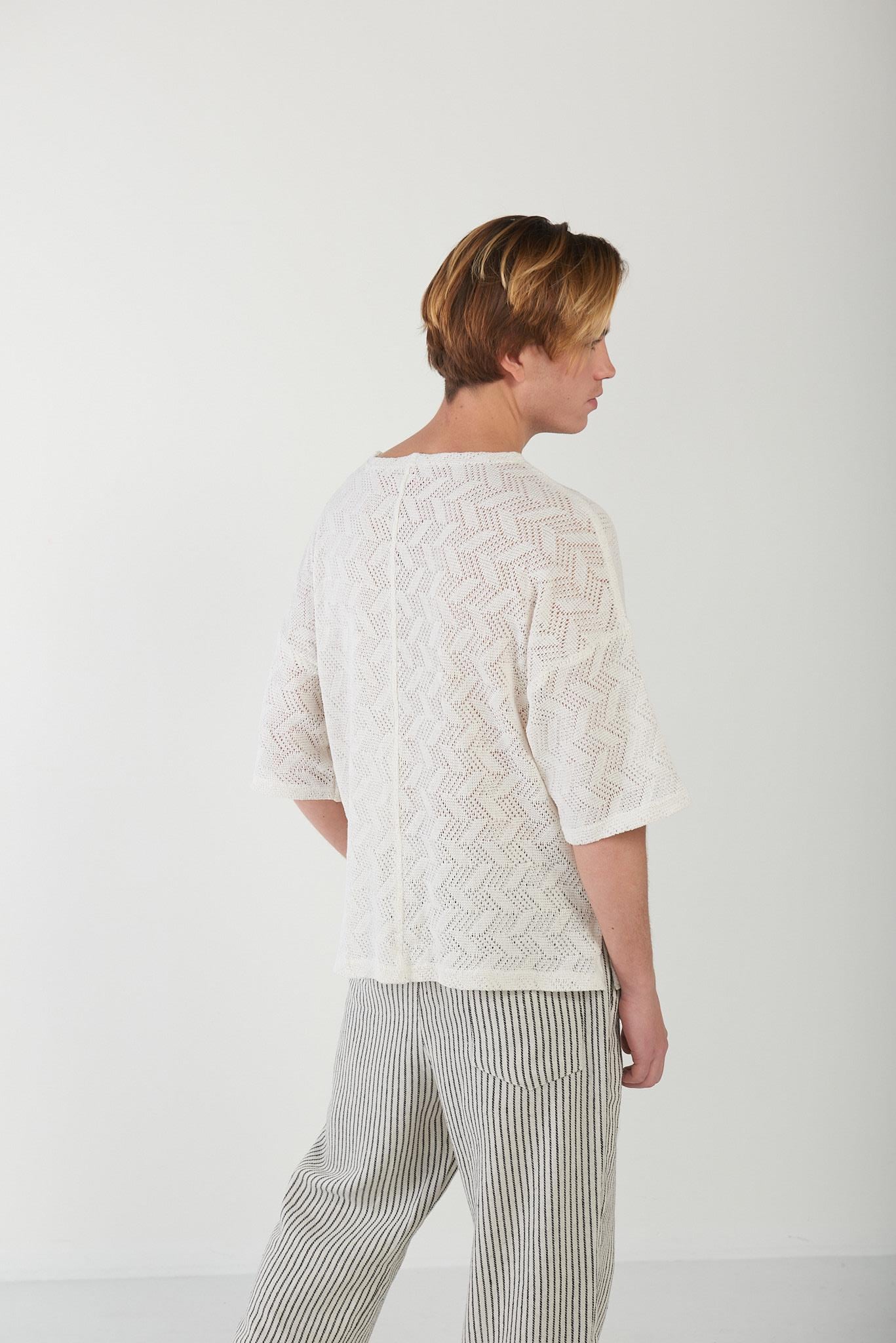 Oversize Jakar Triko T-Shirt