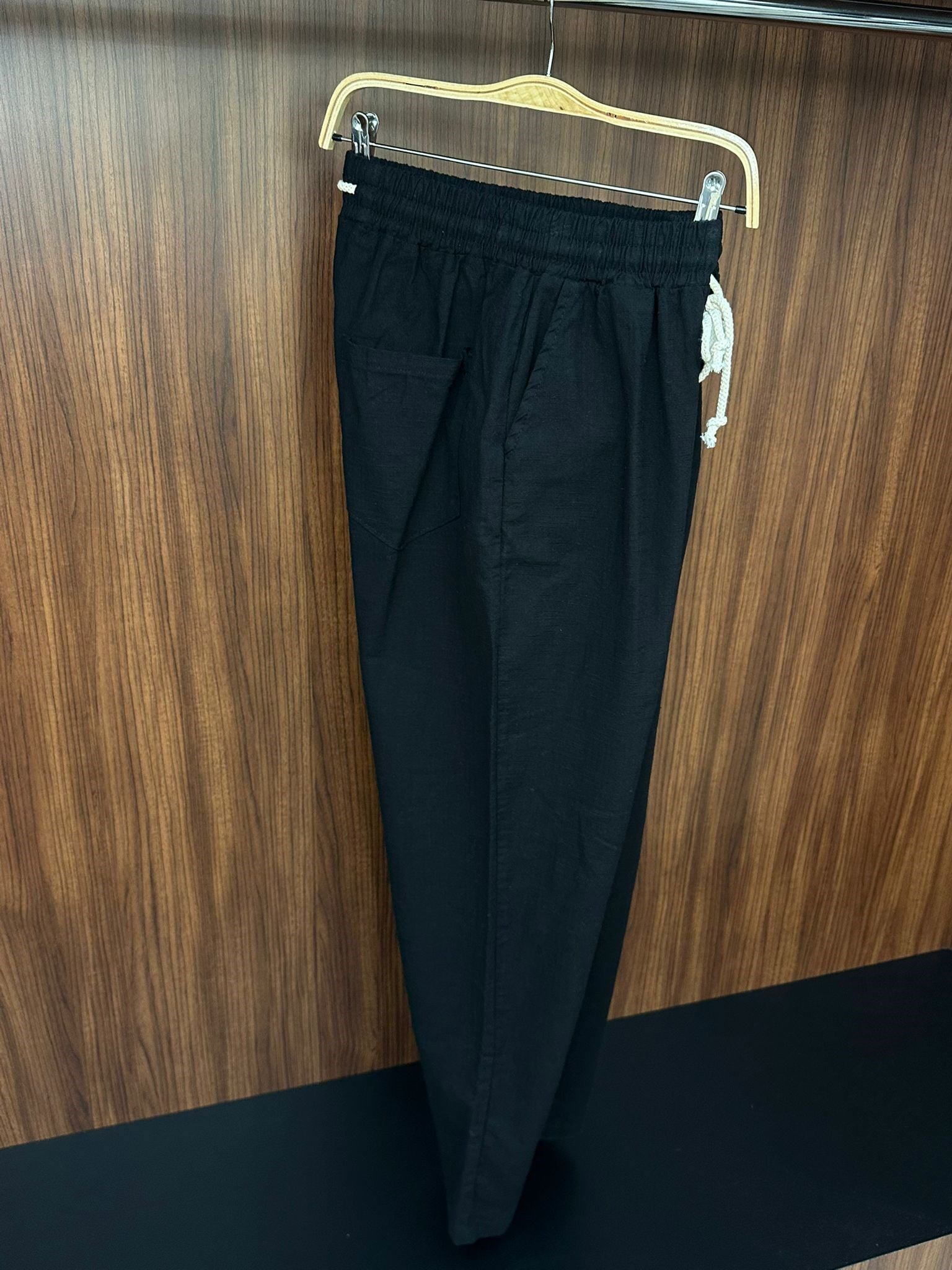 Pamuk Keten Baggy Pantolon
