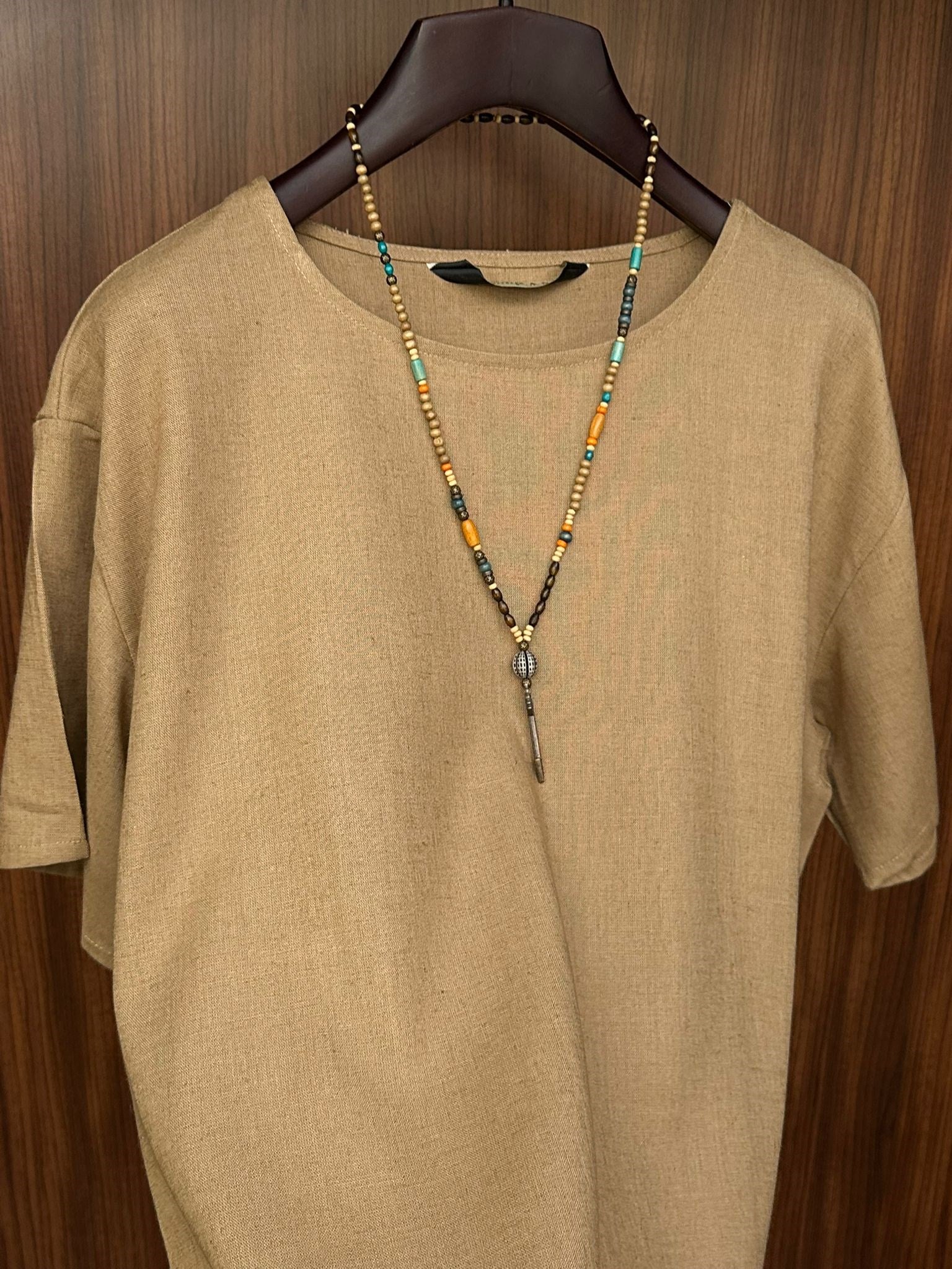 Rio Oversize Keten T-Shirt