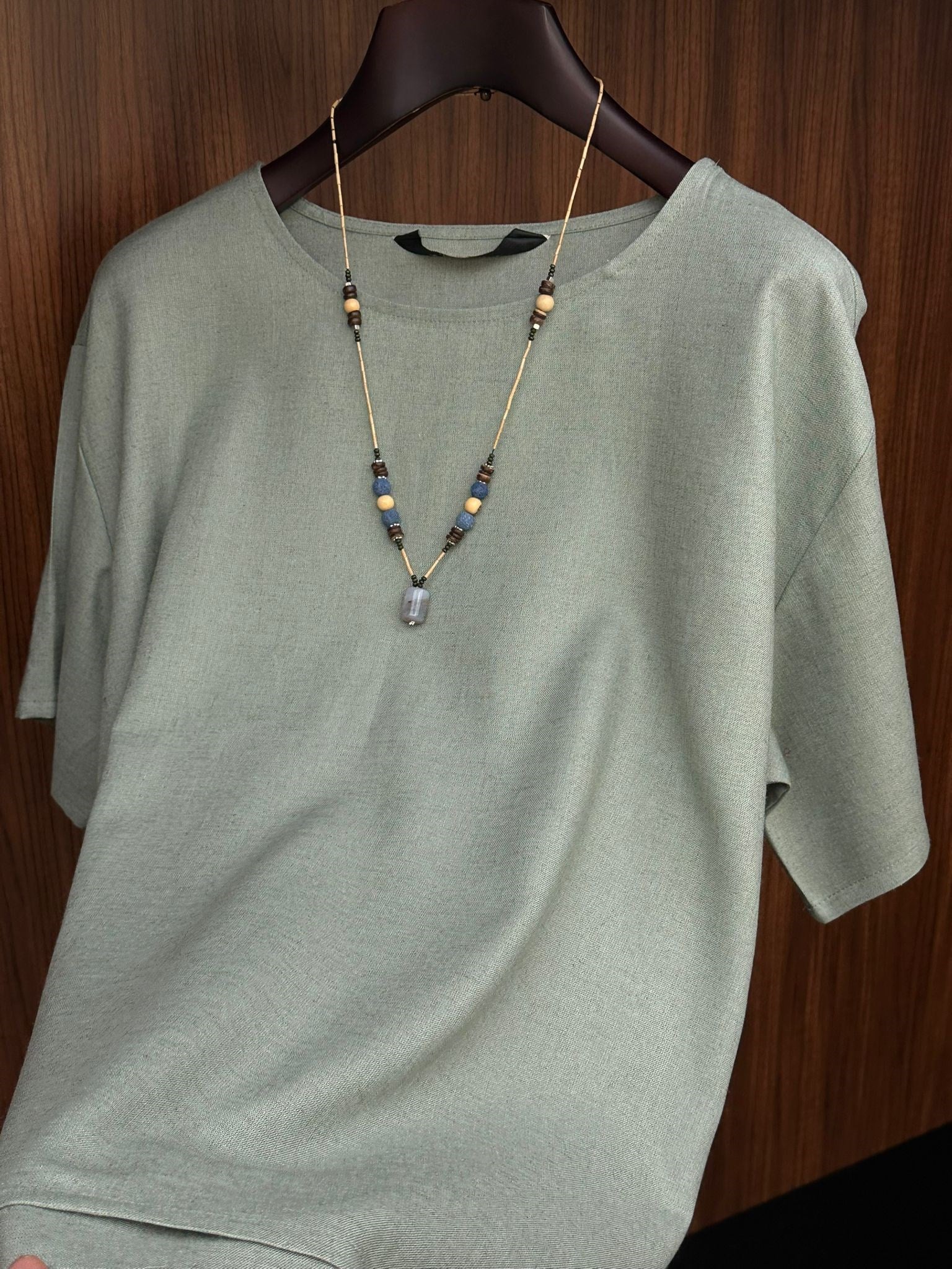 Rio Oversize Keten T-Shirt