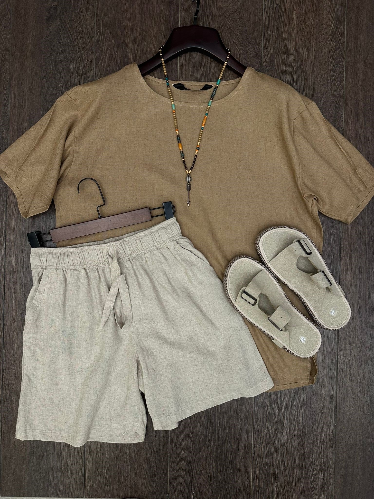 Rio Oversize Keten T-Shirt