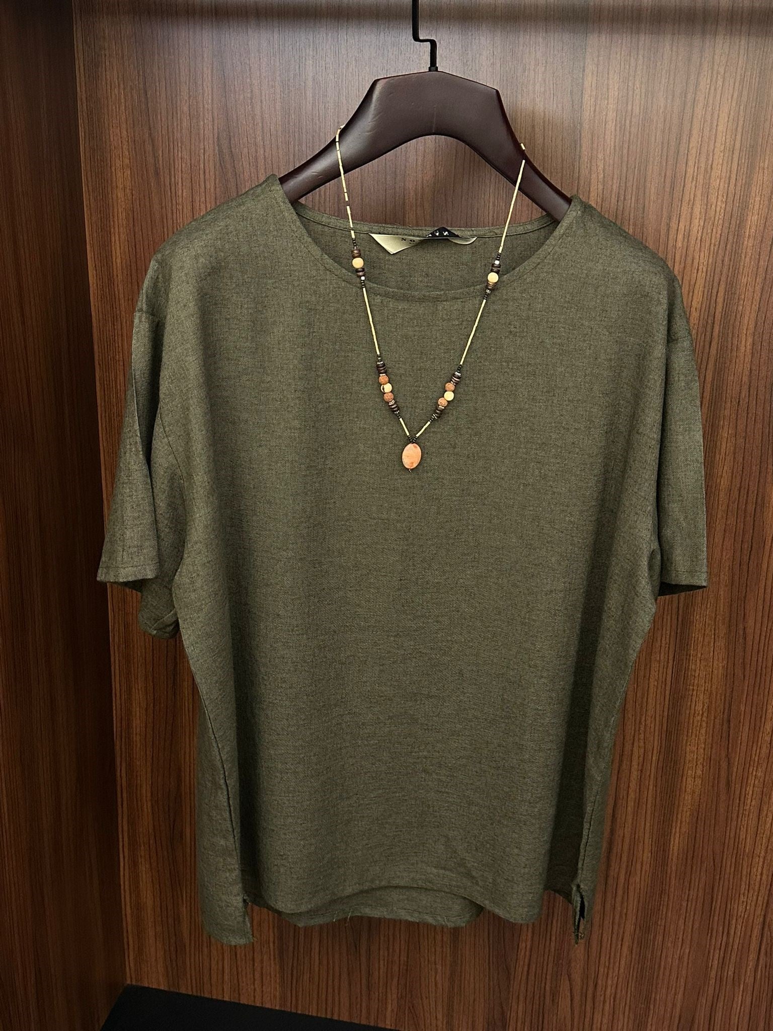 Rio Oversize Keten T-Shirt