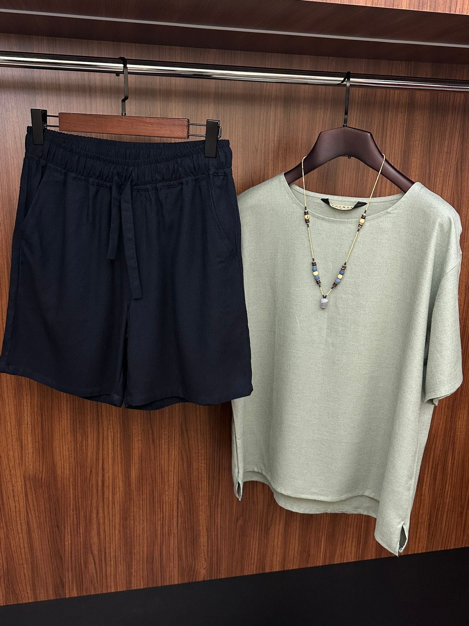 Rio Oversize Keten T-Shirt
