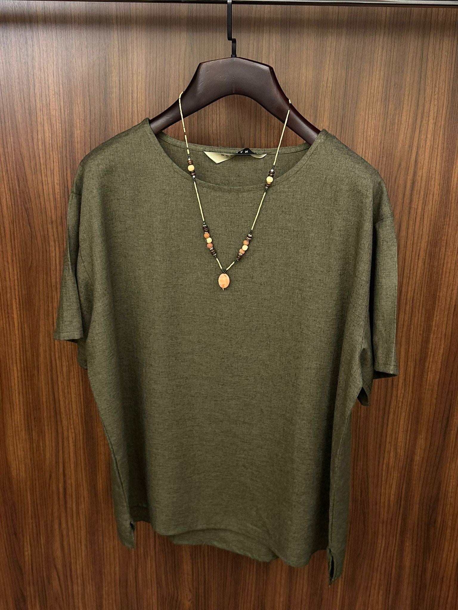 Rio Oversize Keten T-Shirt