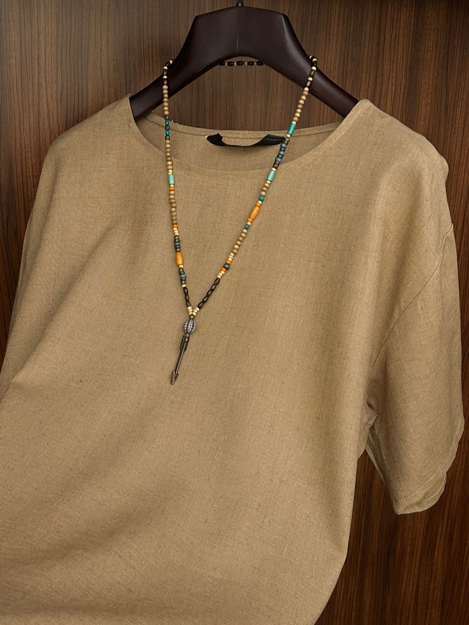 Rio Oversize Keten T-Shirt