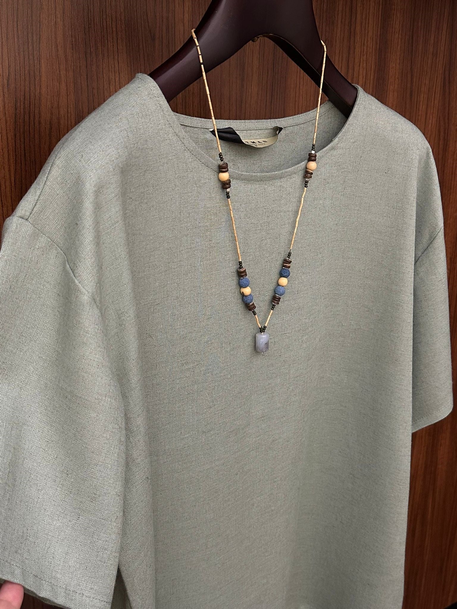 Rio Oversize Keten T-Shirt