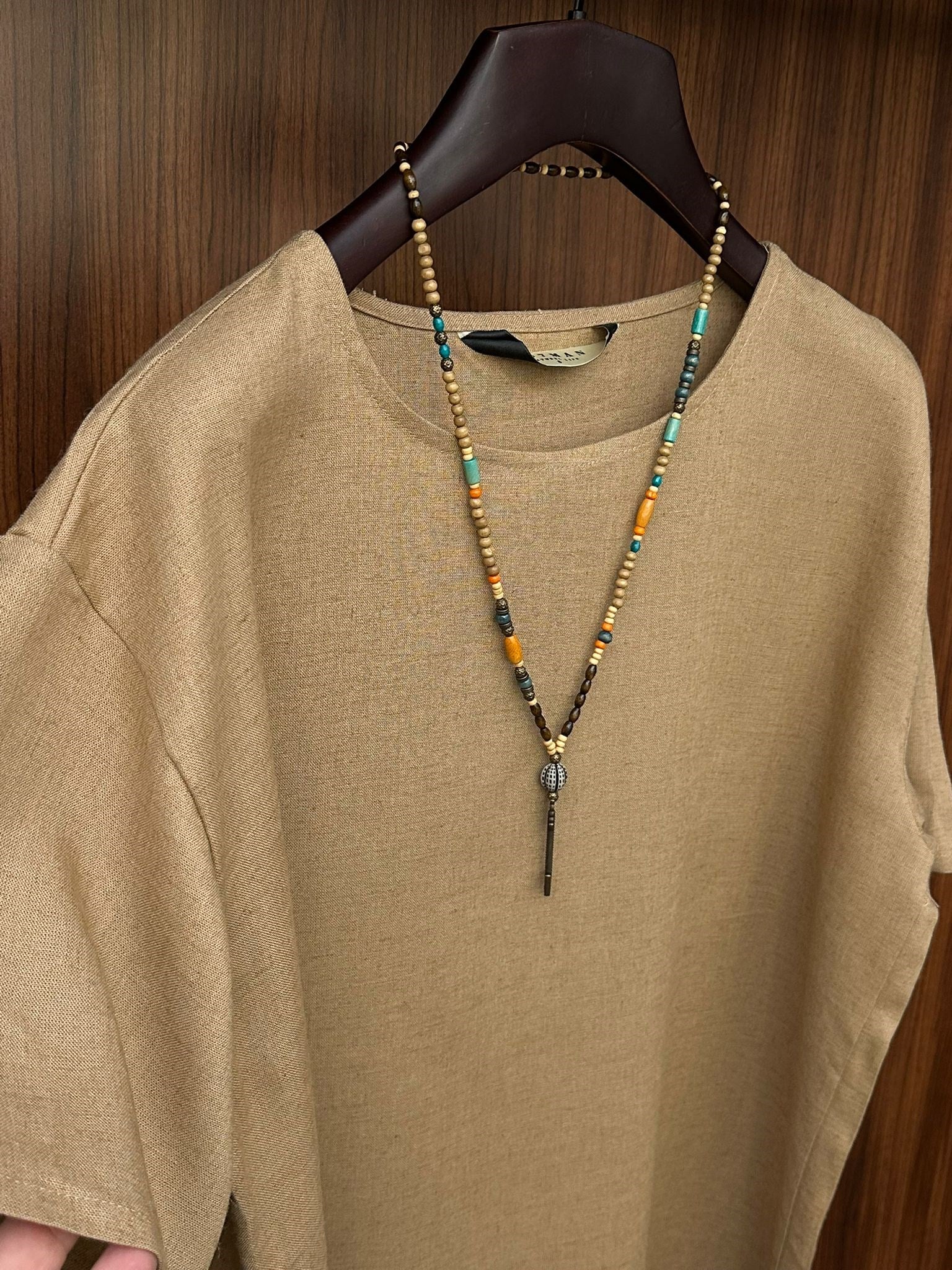 Rio Oversize Keten T-Shirt
