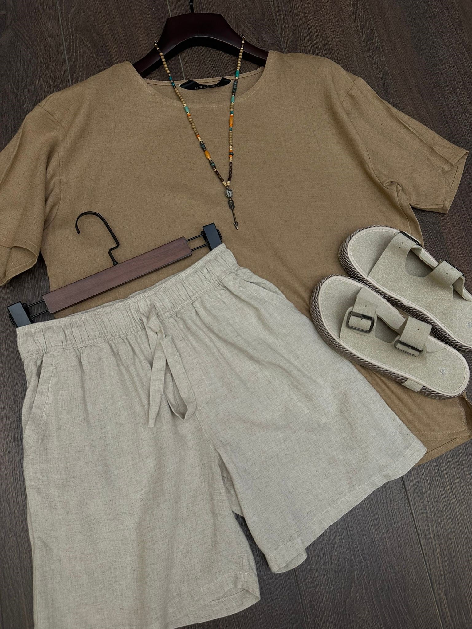 Rio Oversize Keten T-Shirt