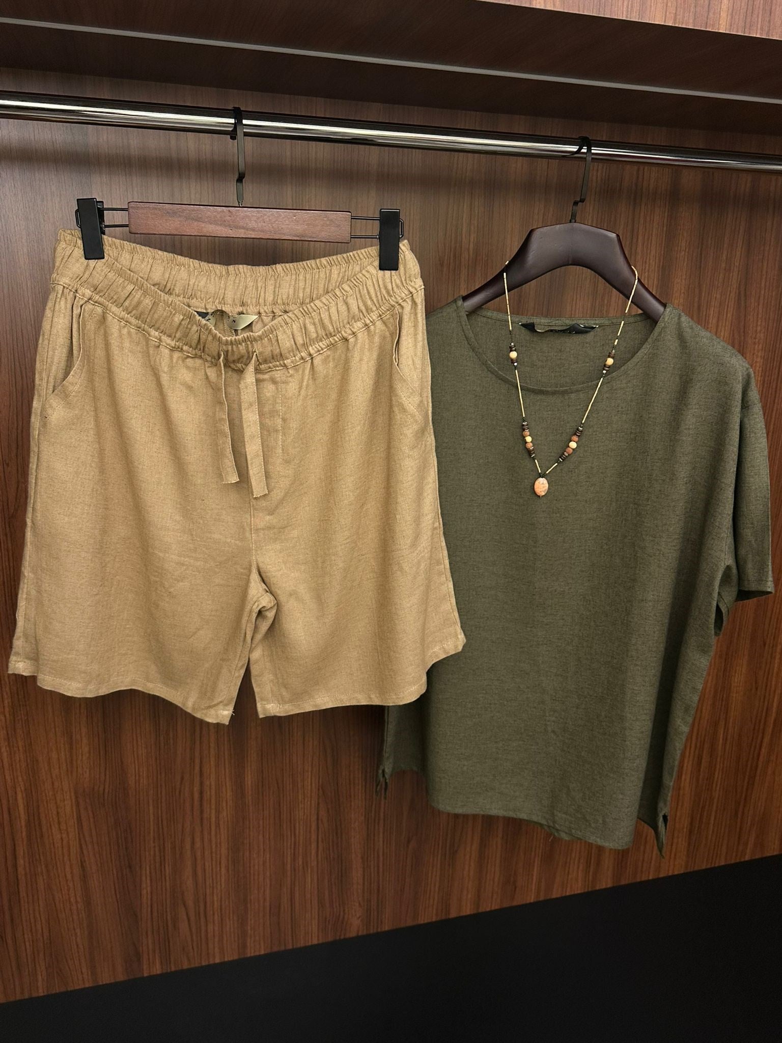 Rio Oversize Keten T-Shirt
