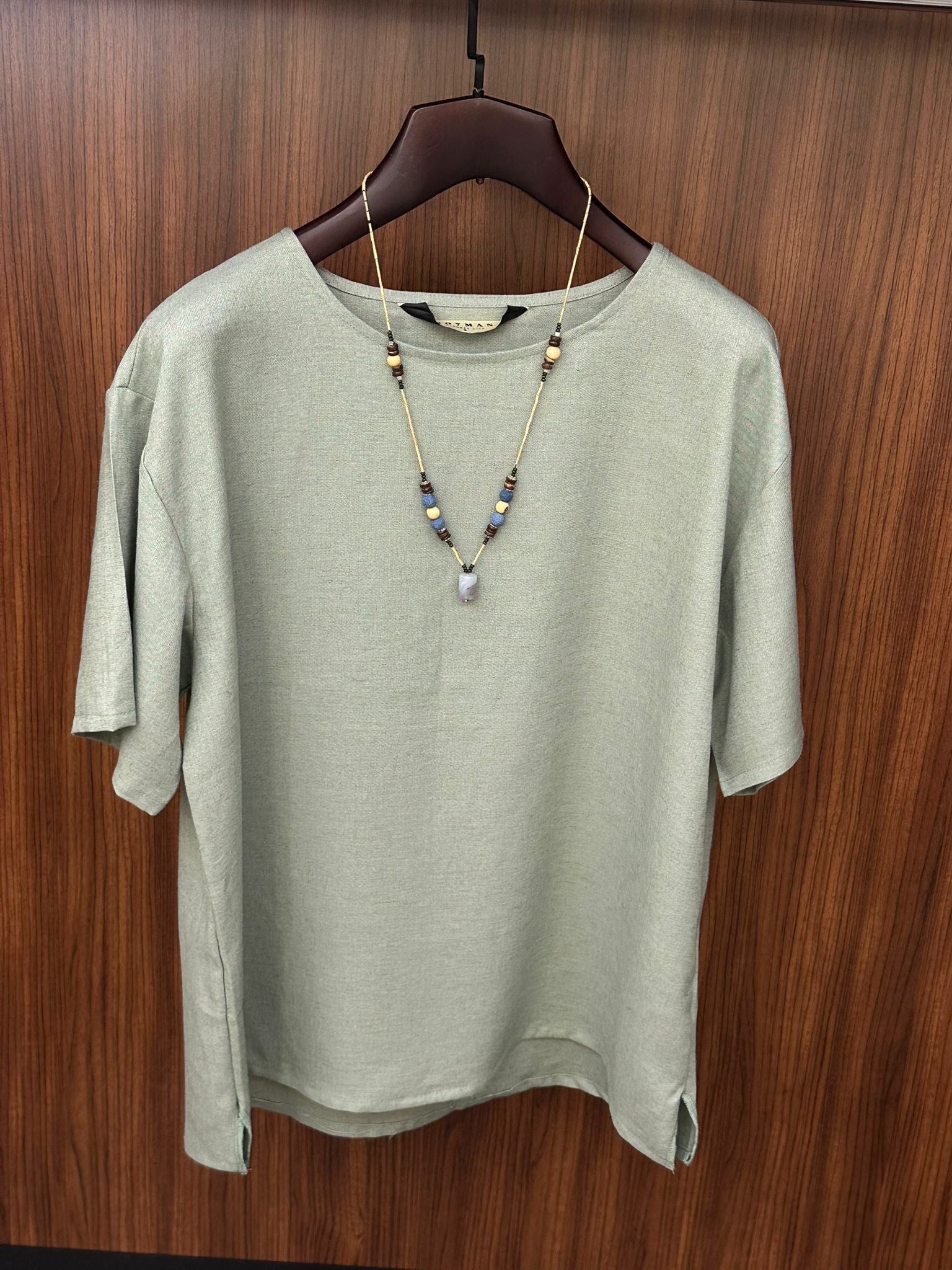 Rio Oversize Keten T-Shirt