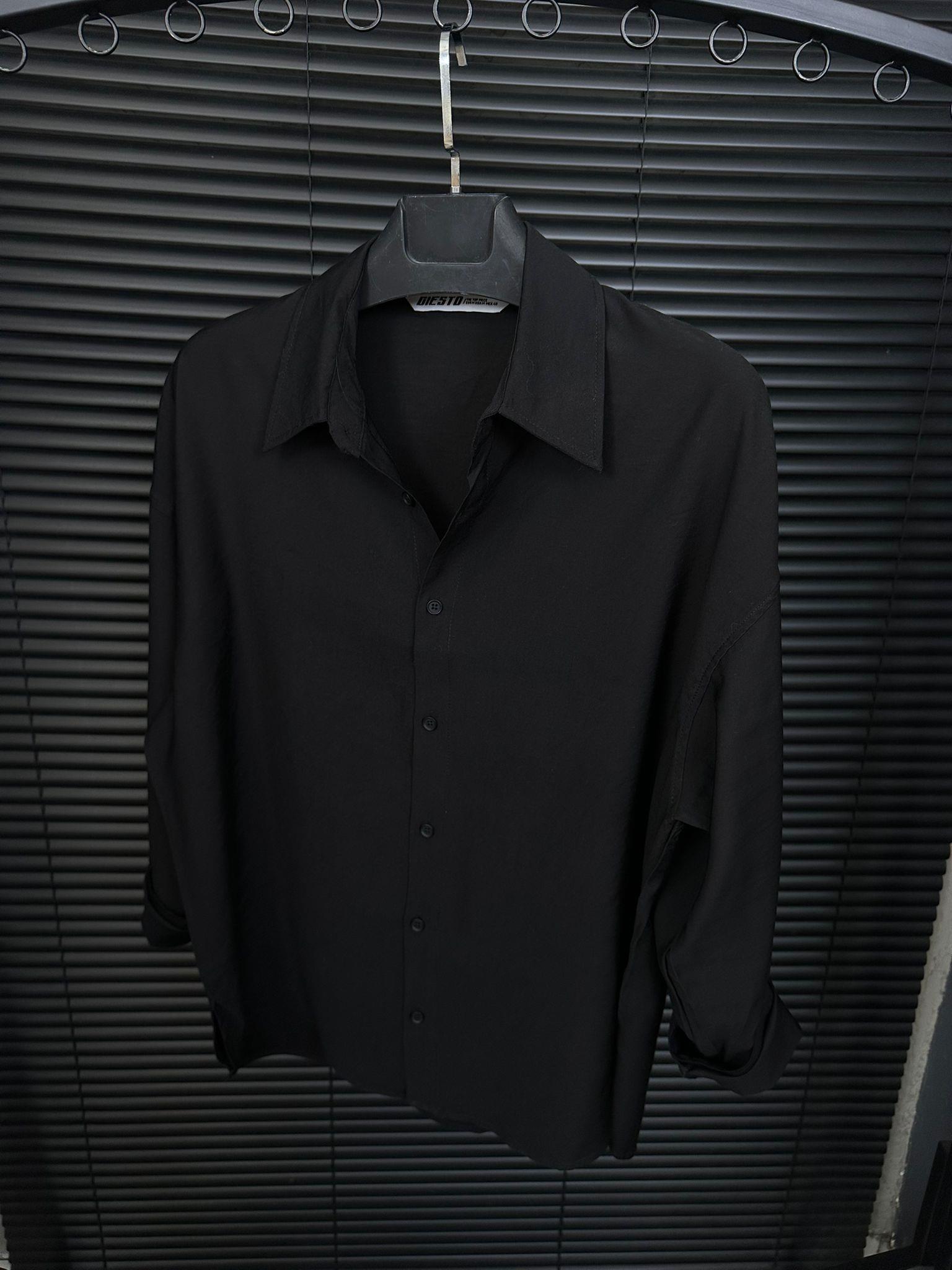 Tencel Kumaş Yakalı Klasik Gömlek